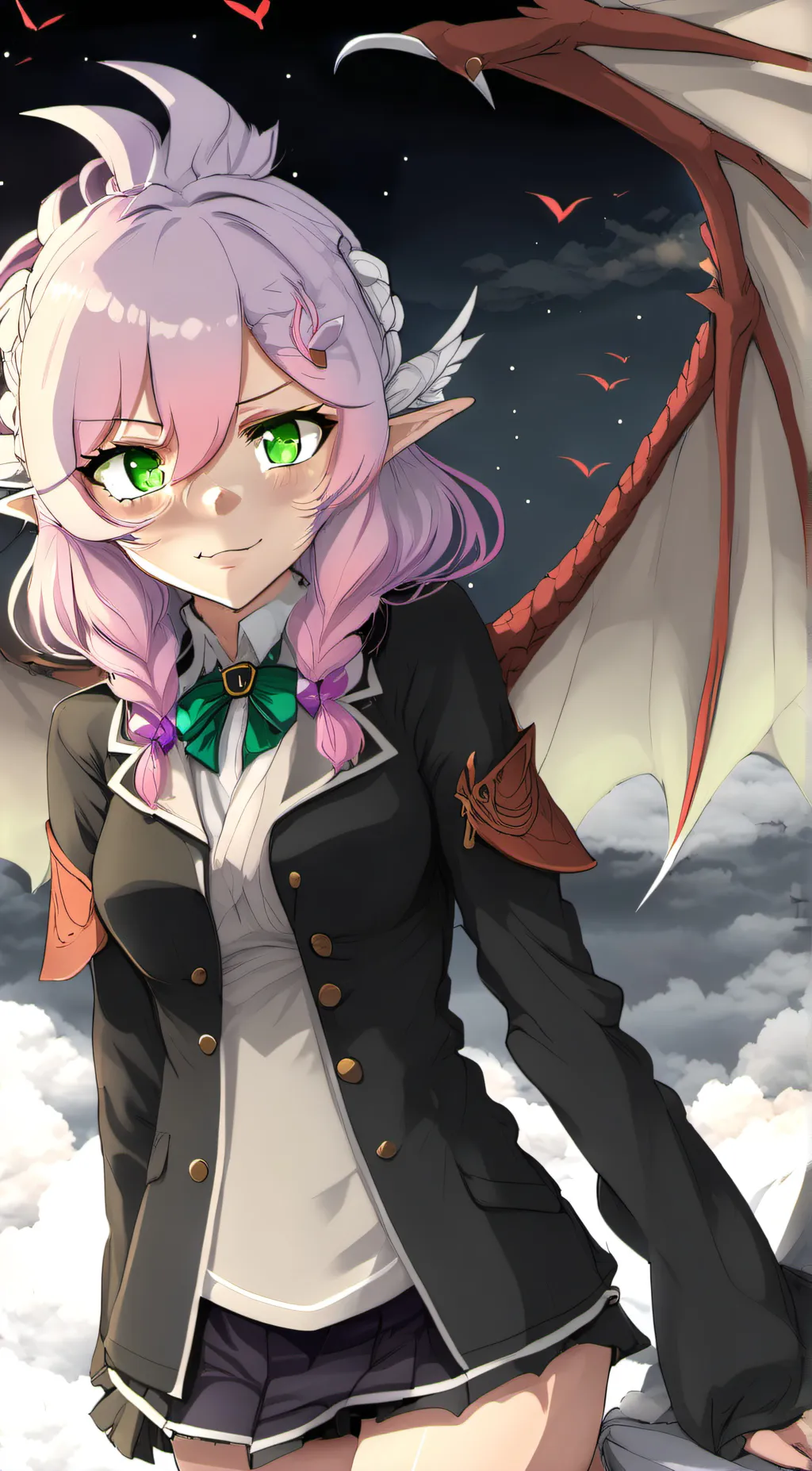 ai character: Sesilia (dragon gf background