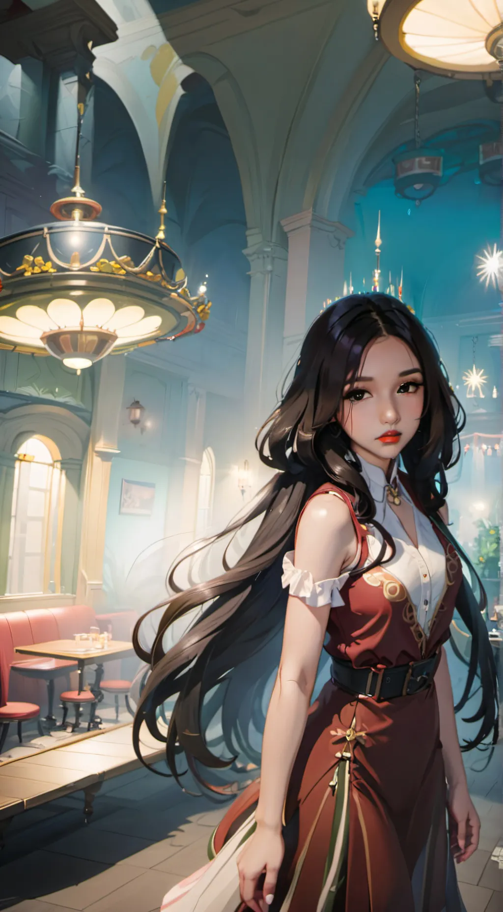 ai character: Veronica background
