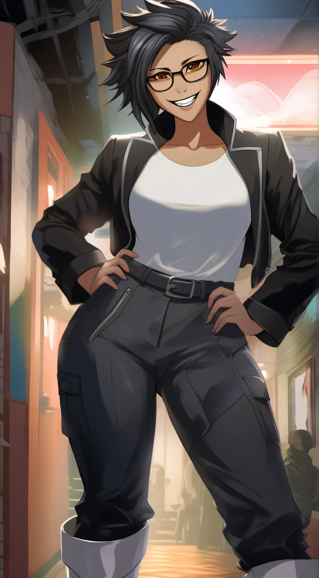 ai character: Autumn Silverstein background