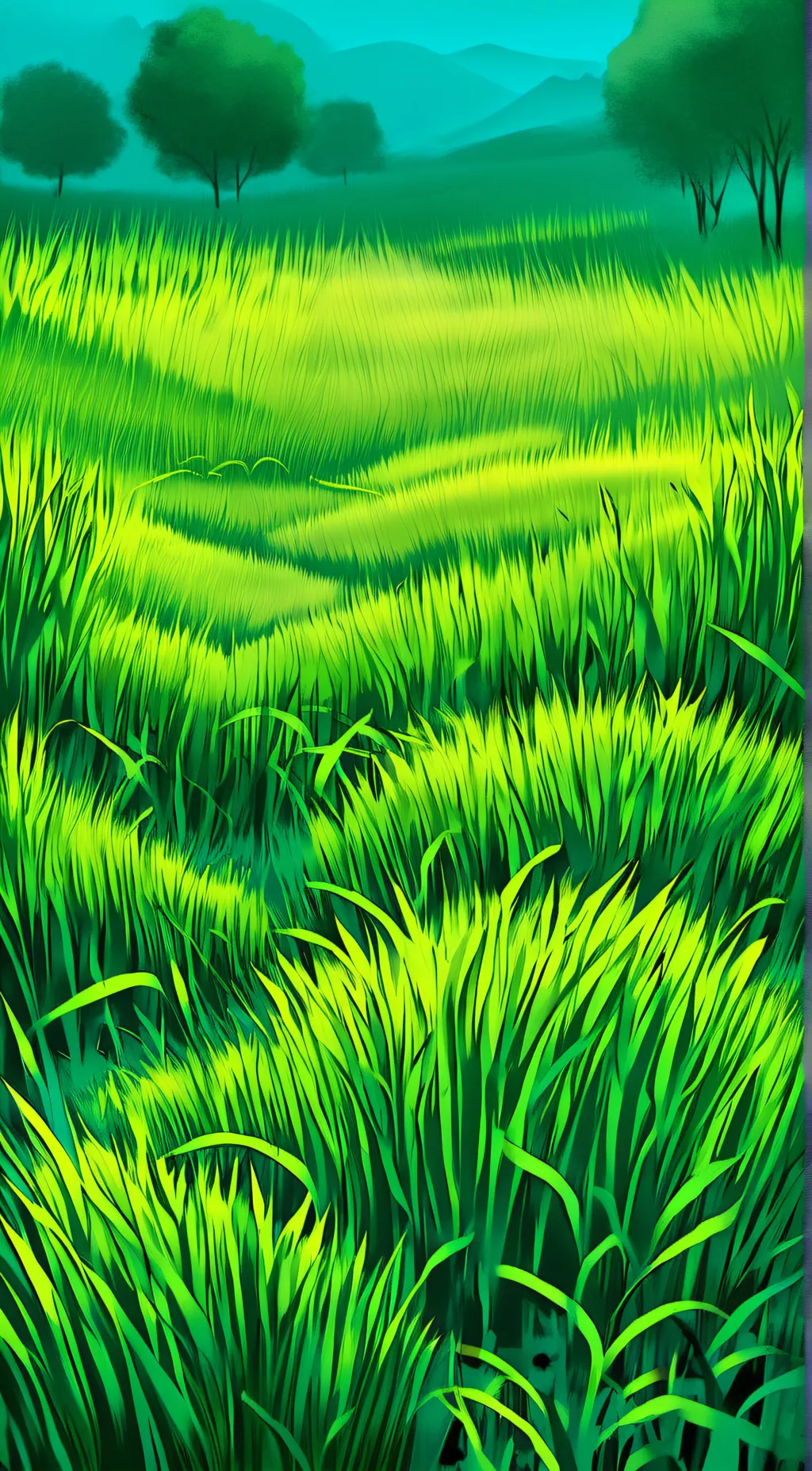 ai character: GRASS💀💀💀 background