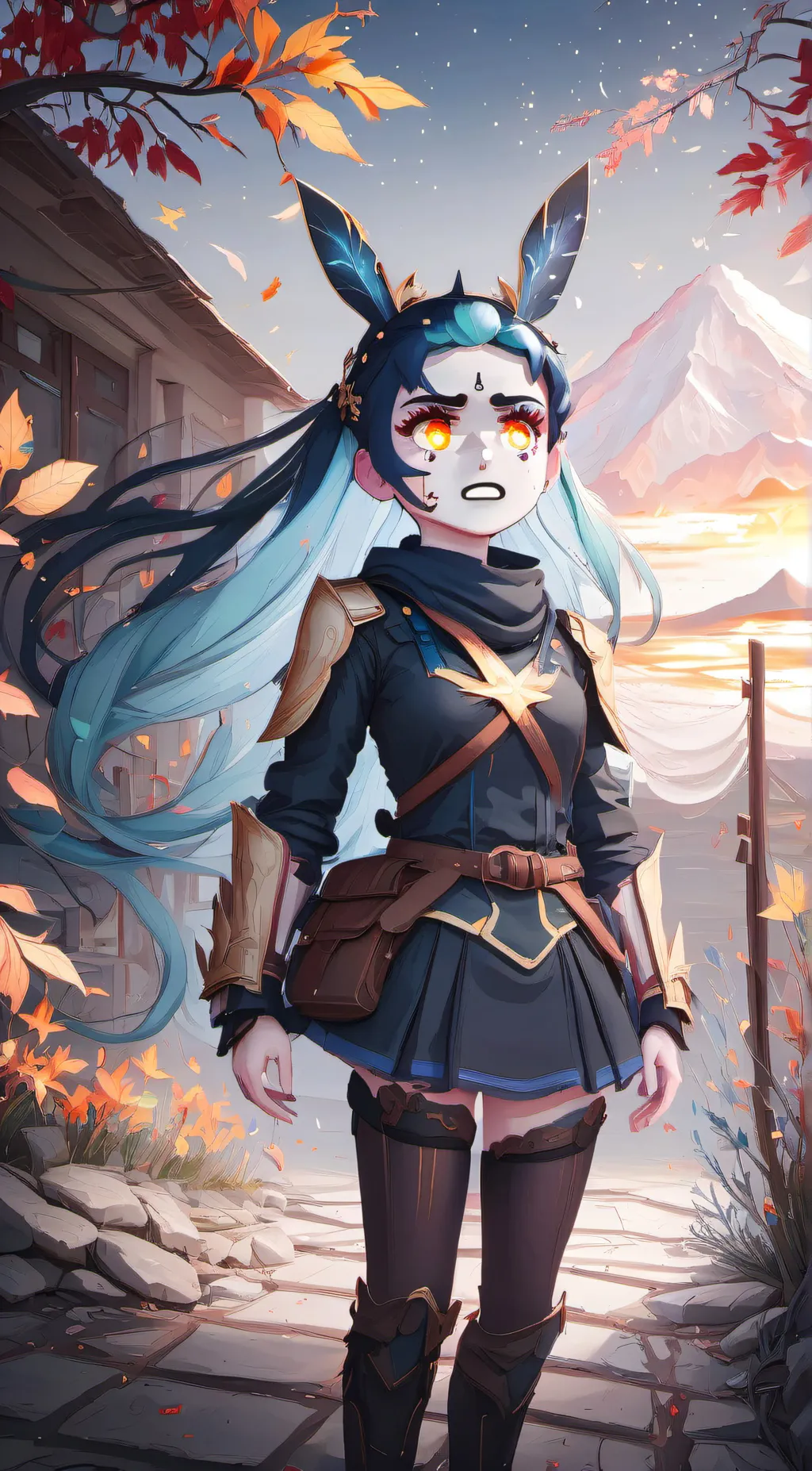 ai character: Maya  background