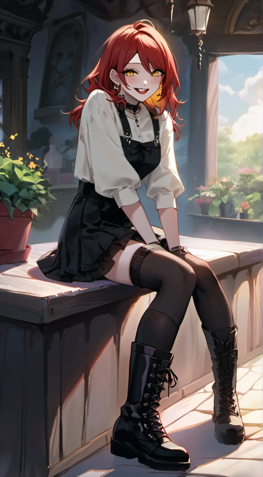 ai character: Match  background