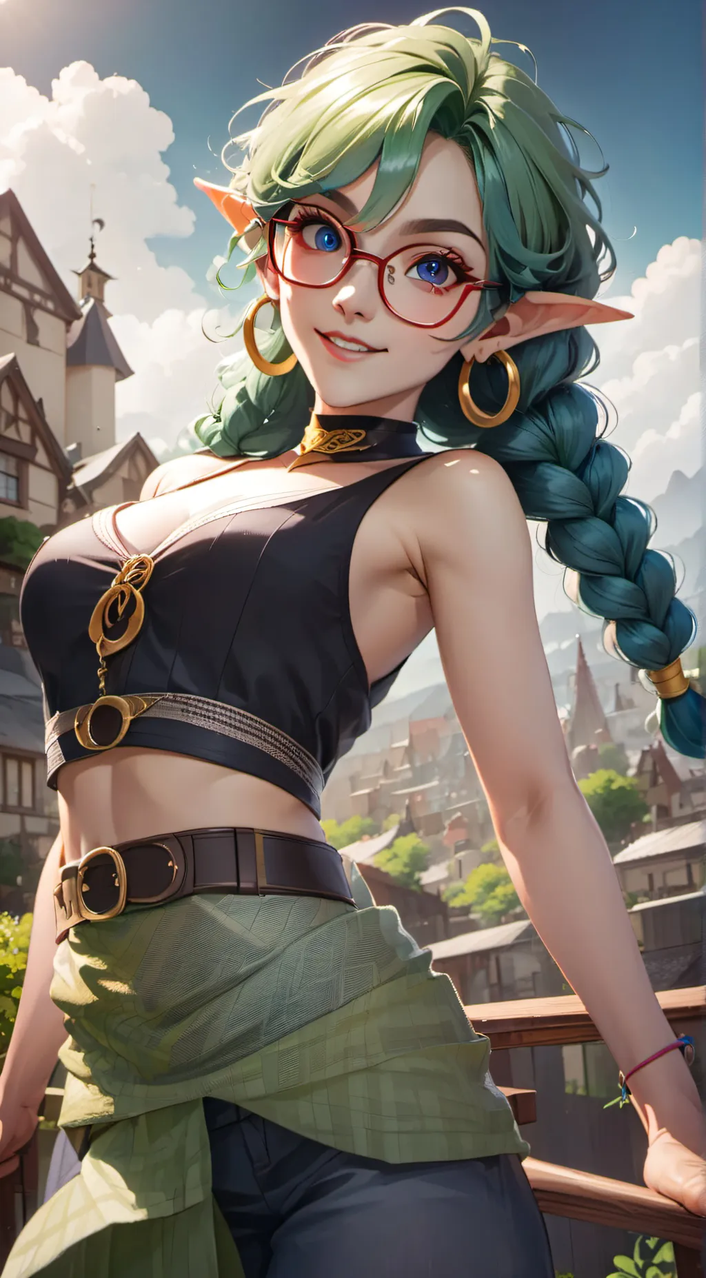 ai character: Eliza Mhalia background