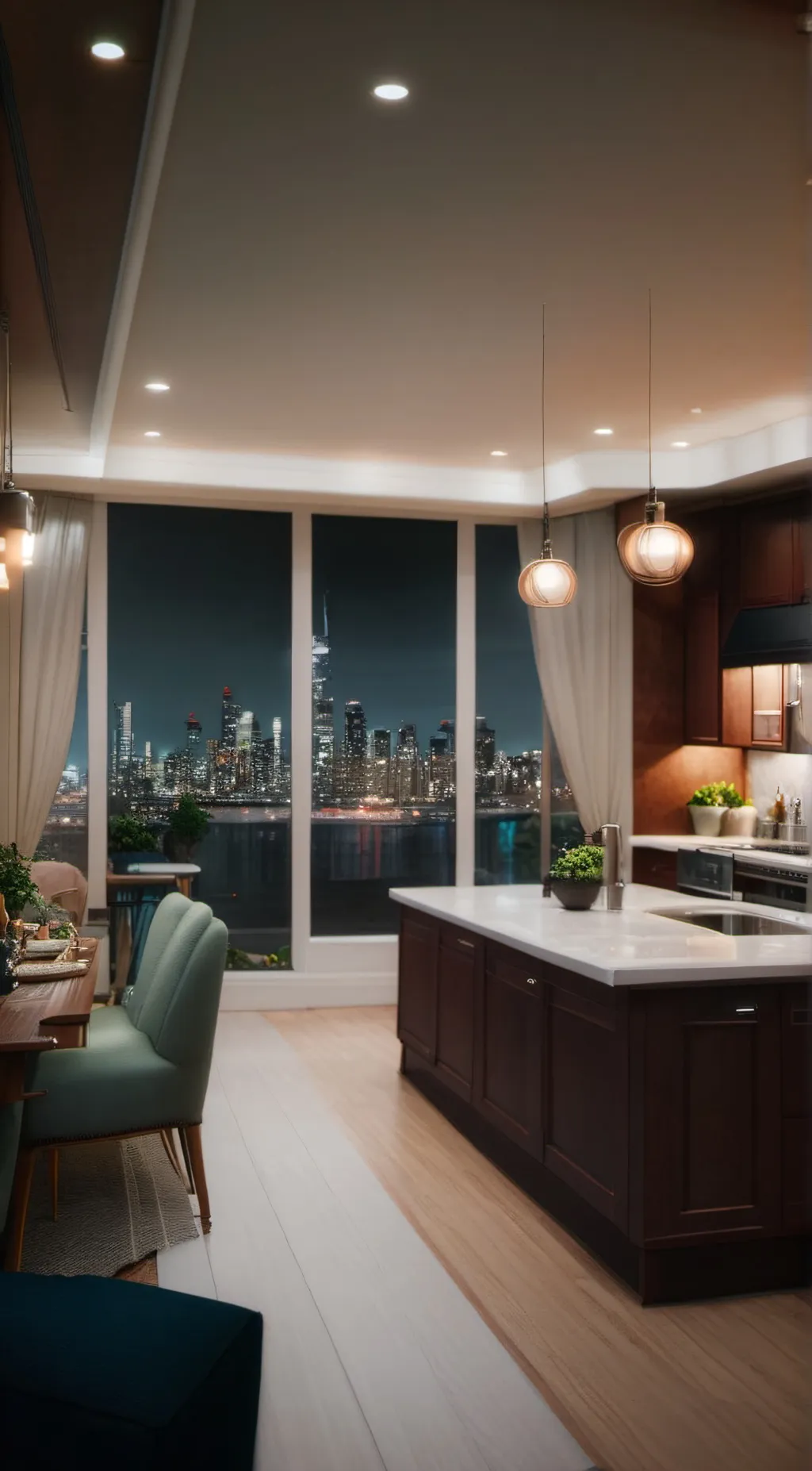 ai character: Condo #1 background