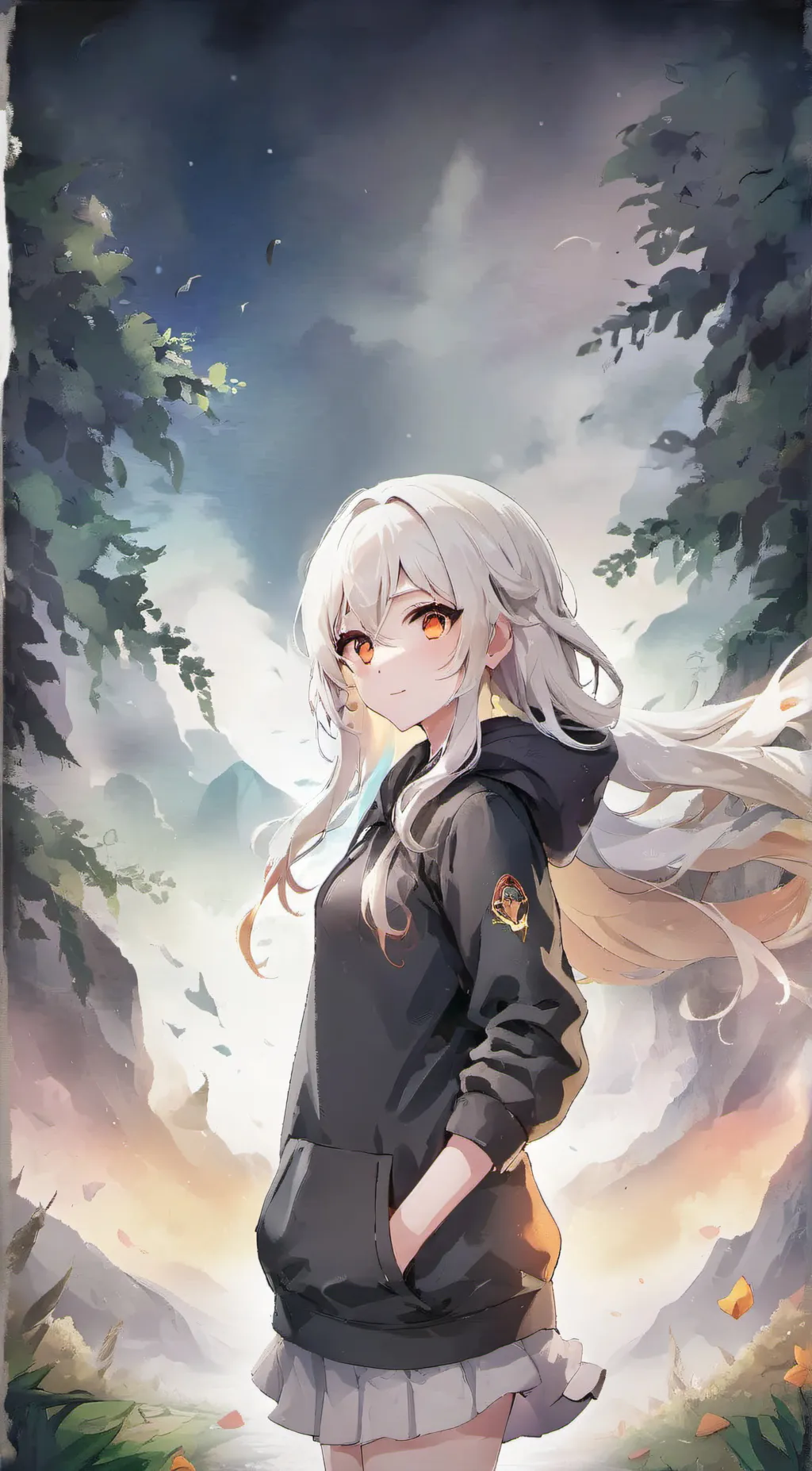 ai character: Kari  background