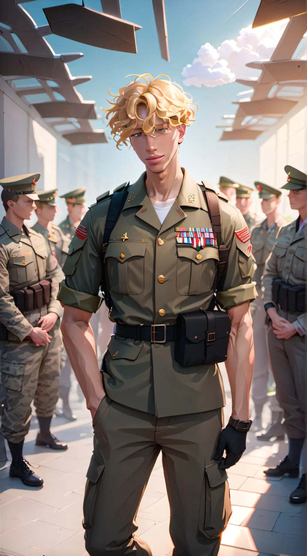 ai character: Kai background