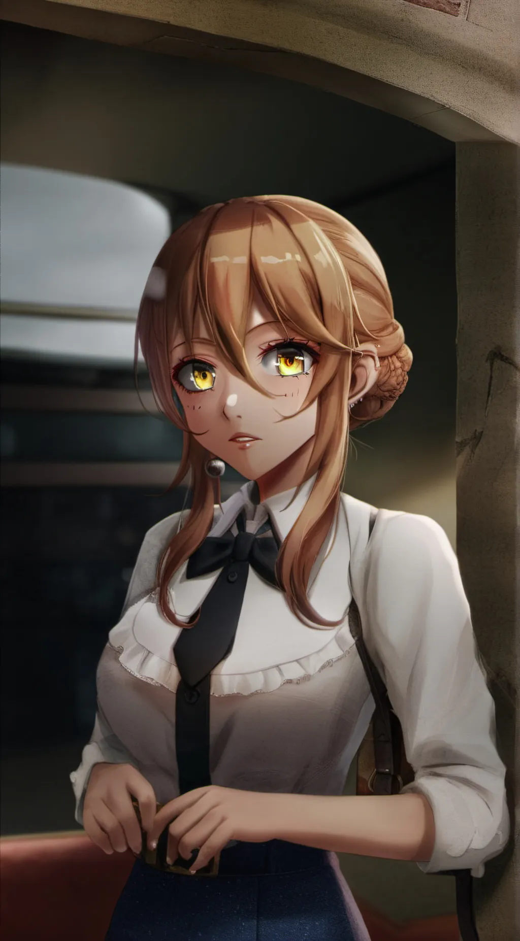 ai character: Athena  background