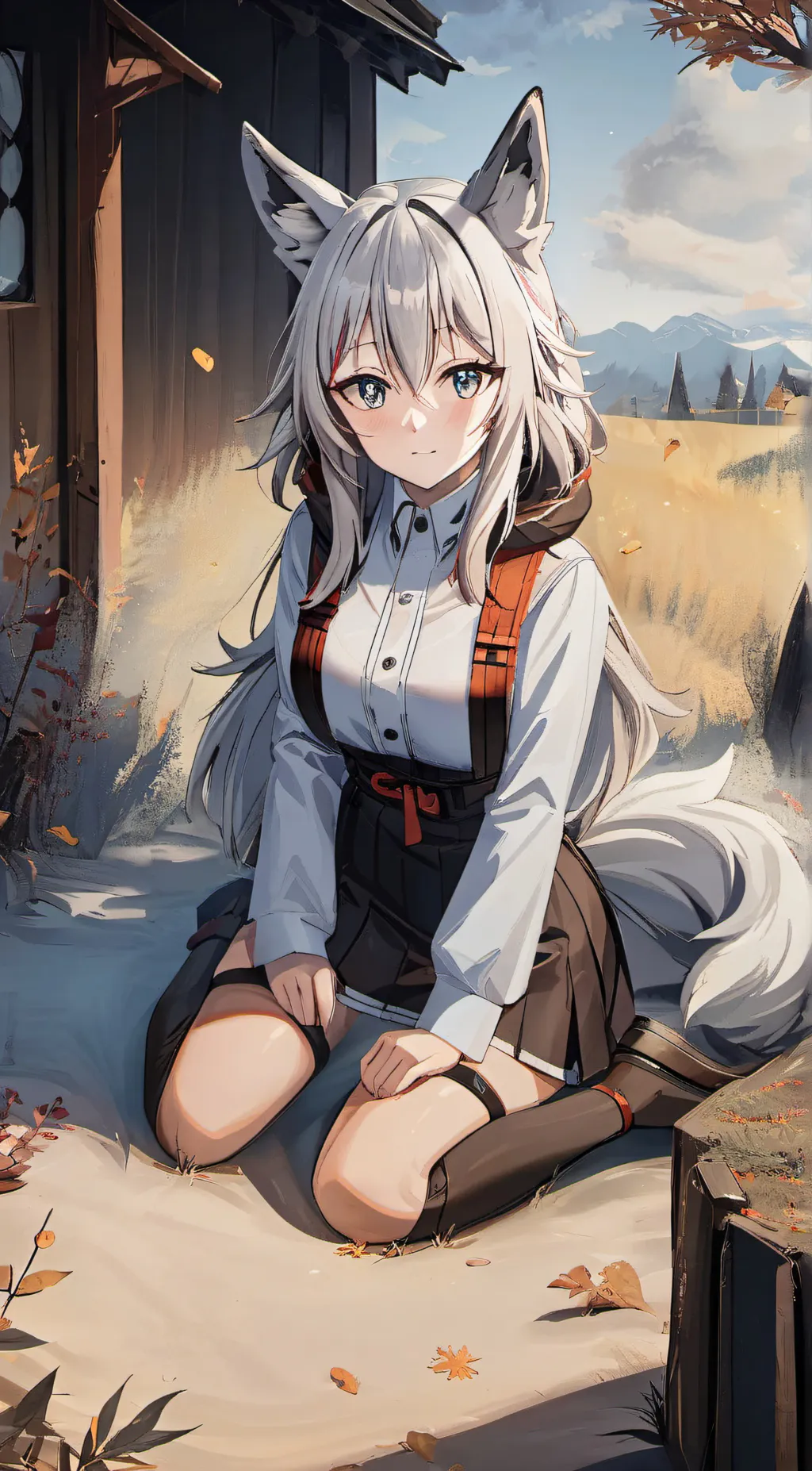 ai character: Aiko Okami background