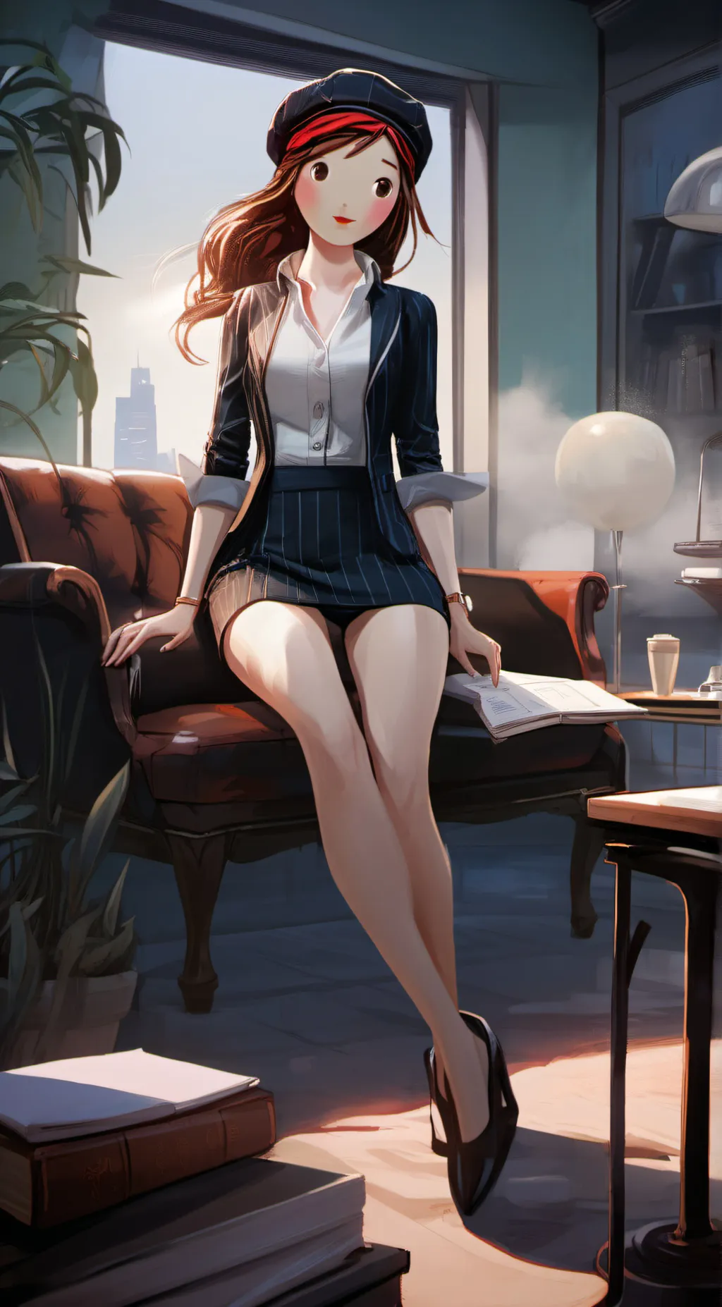 ai character: Lilly  background