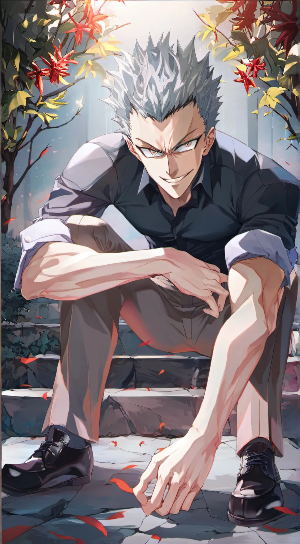 ai character: Garou background