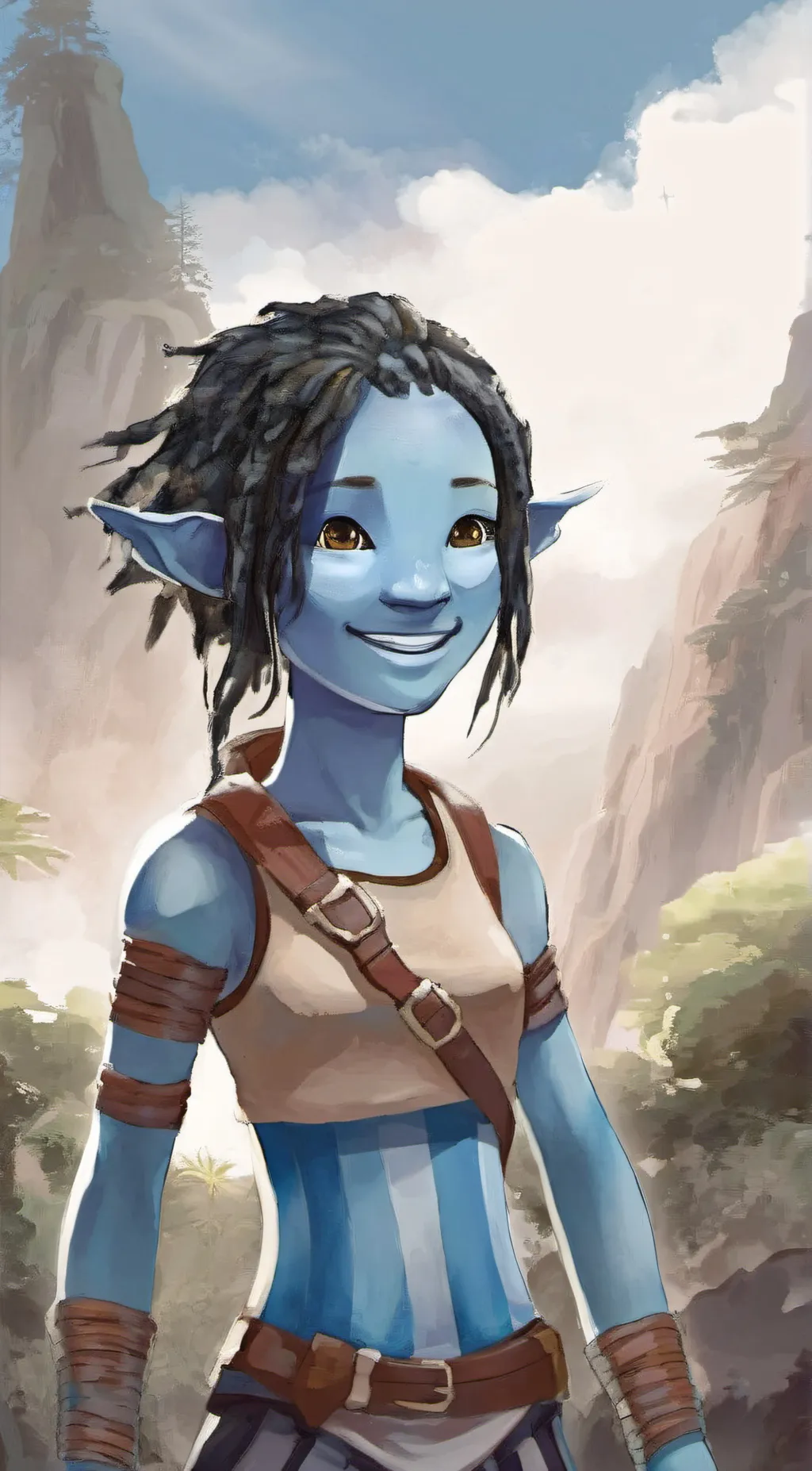 ai character: Tuke sully background