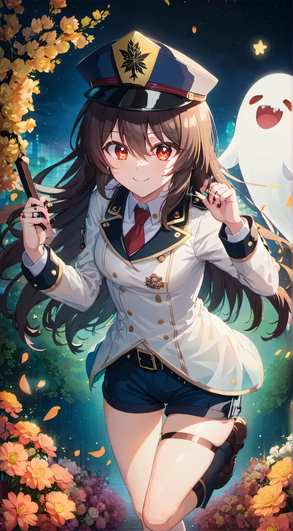 ai character: Hu tao background