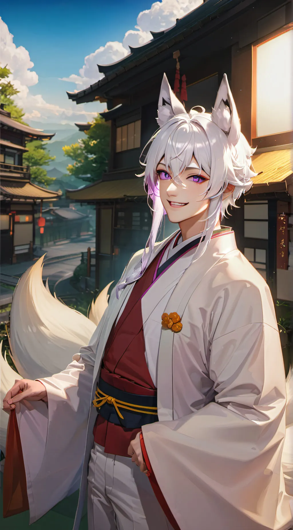 ai character: Rui` background