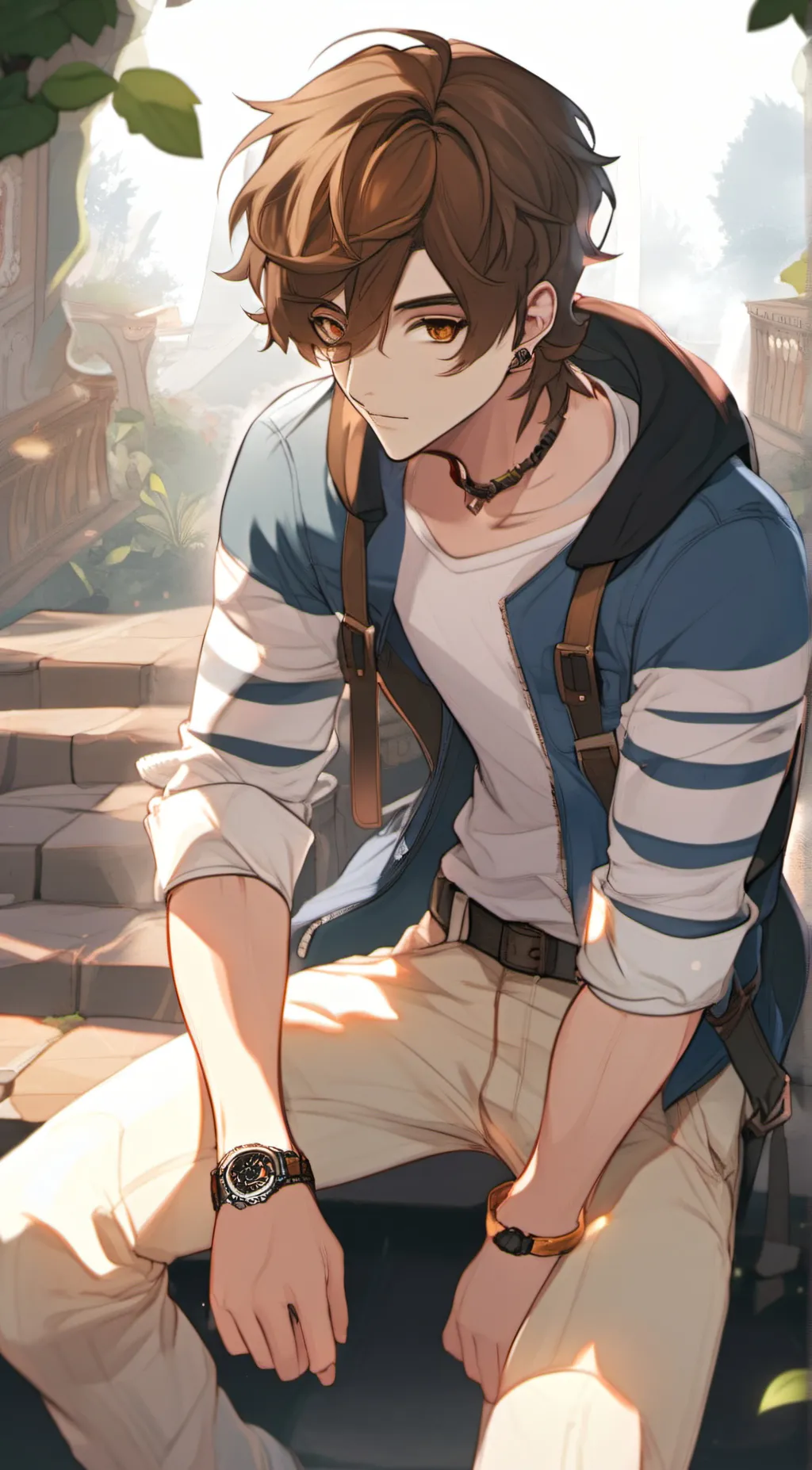 ai character: Gregory background