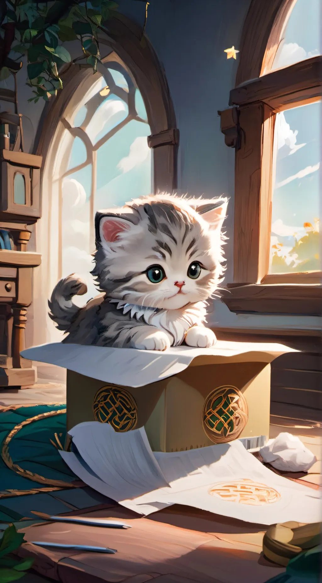ai character: Skye background