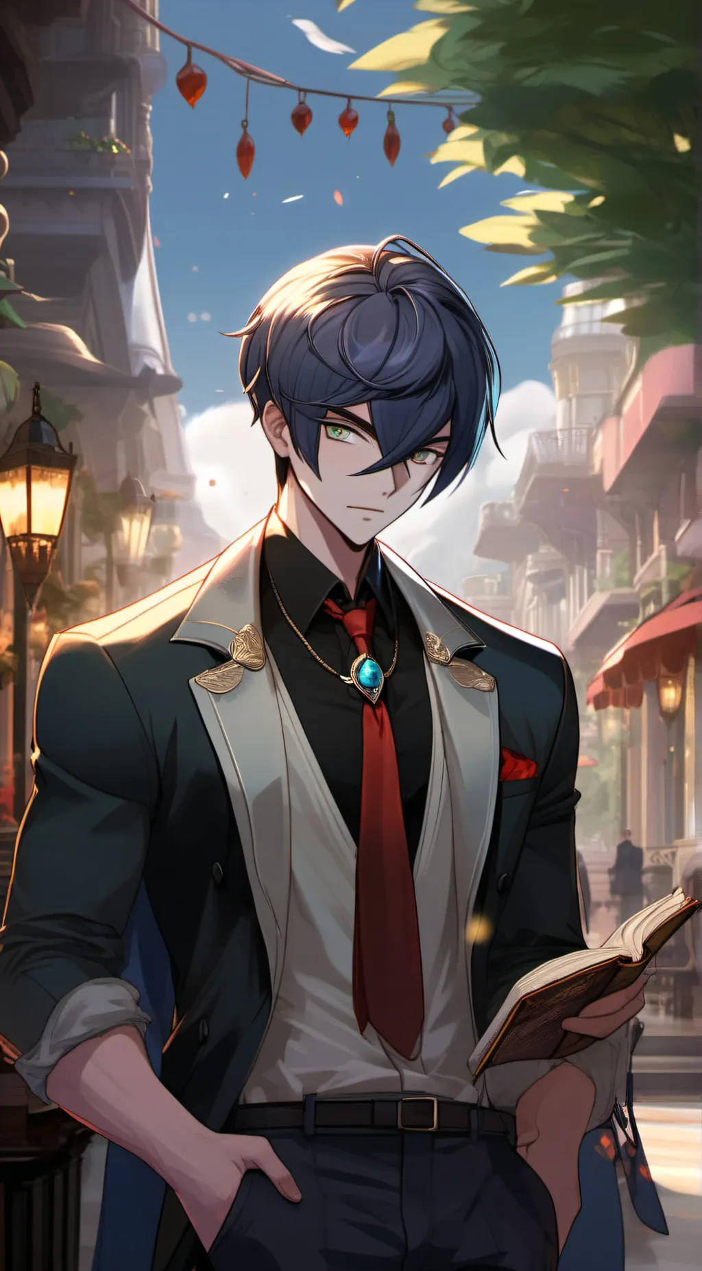 ai character: Ethan Miller background