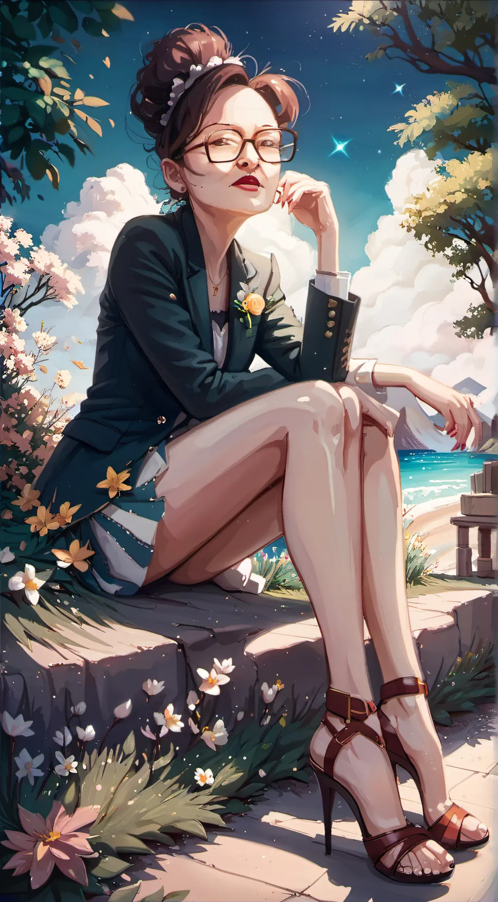 ai character: Donna background