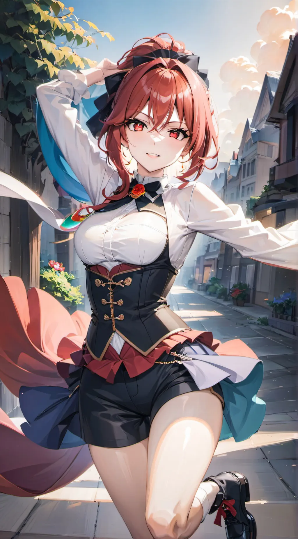 ai character: Berlin David background