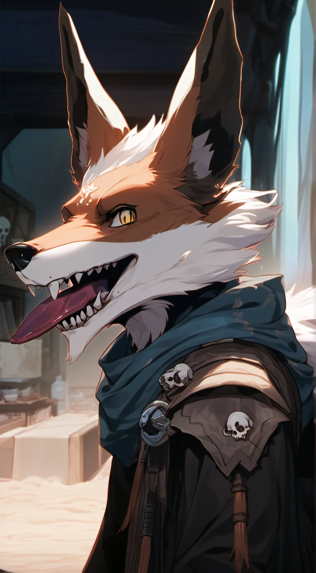 ai character: Binx background