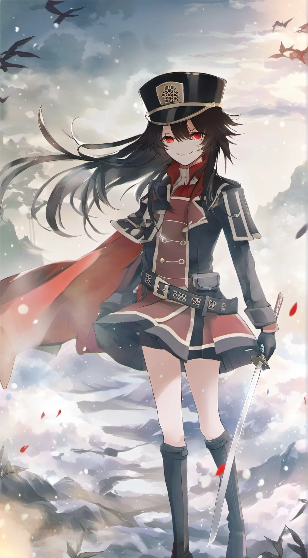 ai character: Ariel background