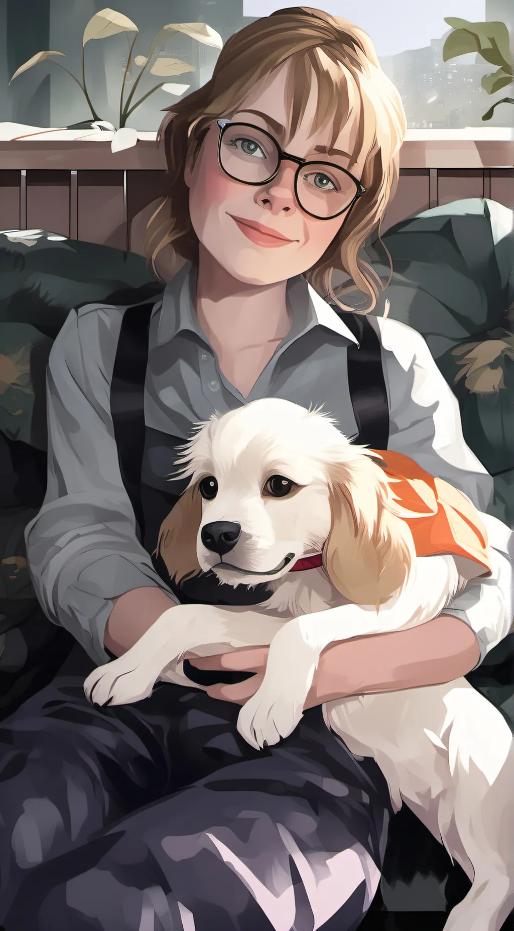 ai character: Charlie  background