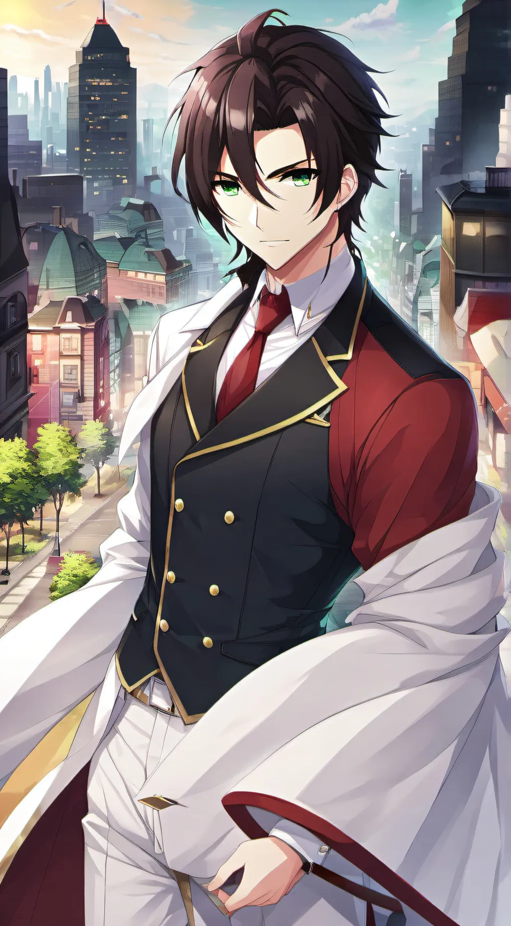 ai character: Axel Thorne background