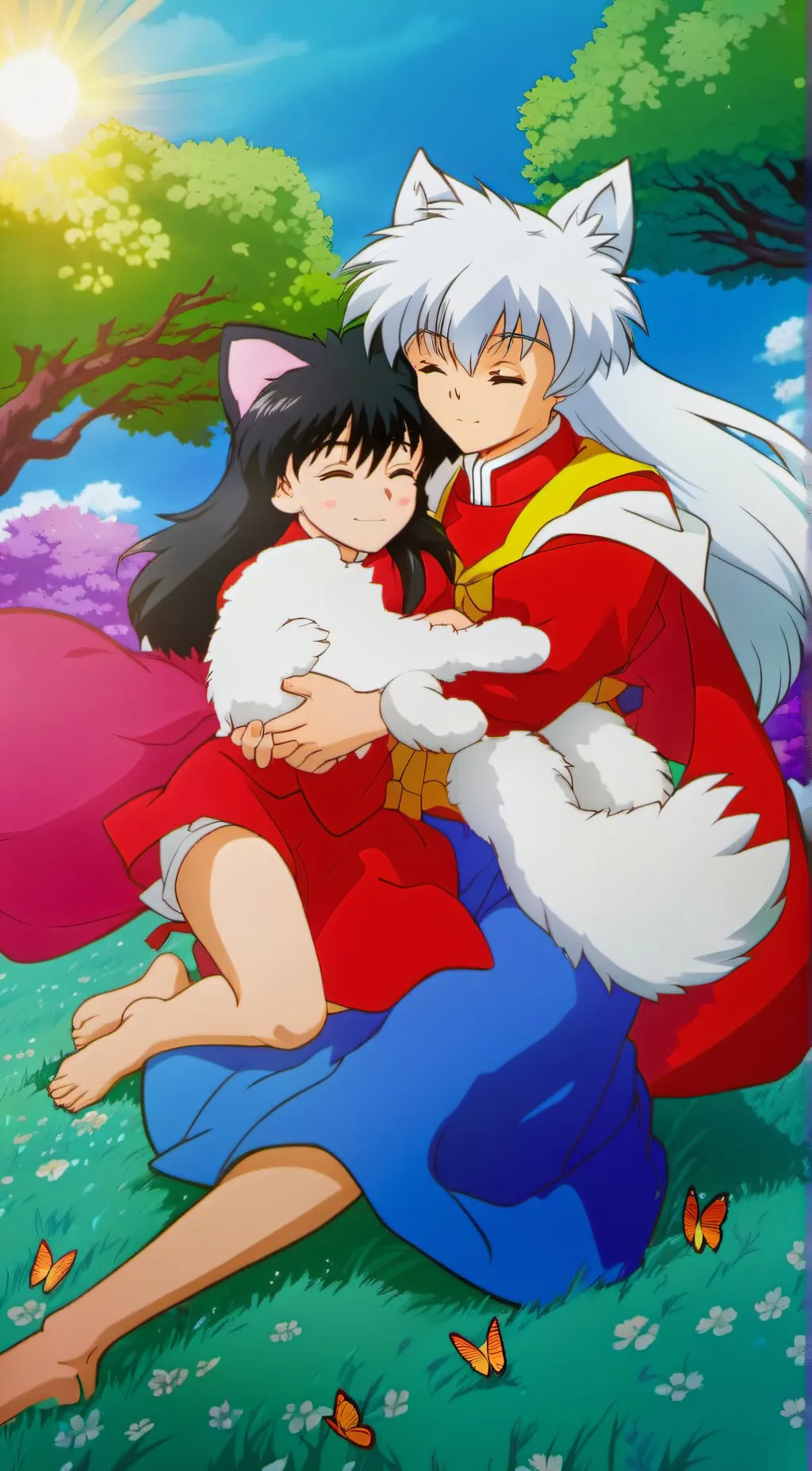 ai character: Inuyasha  background