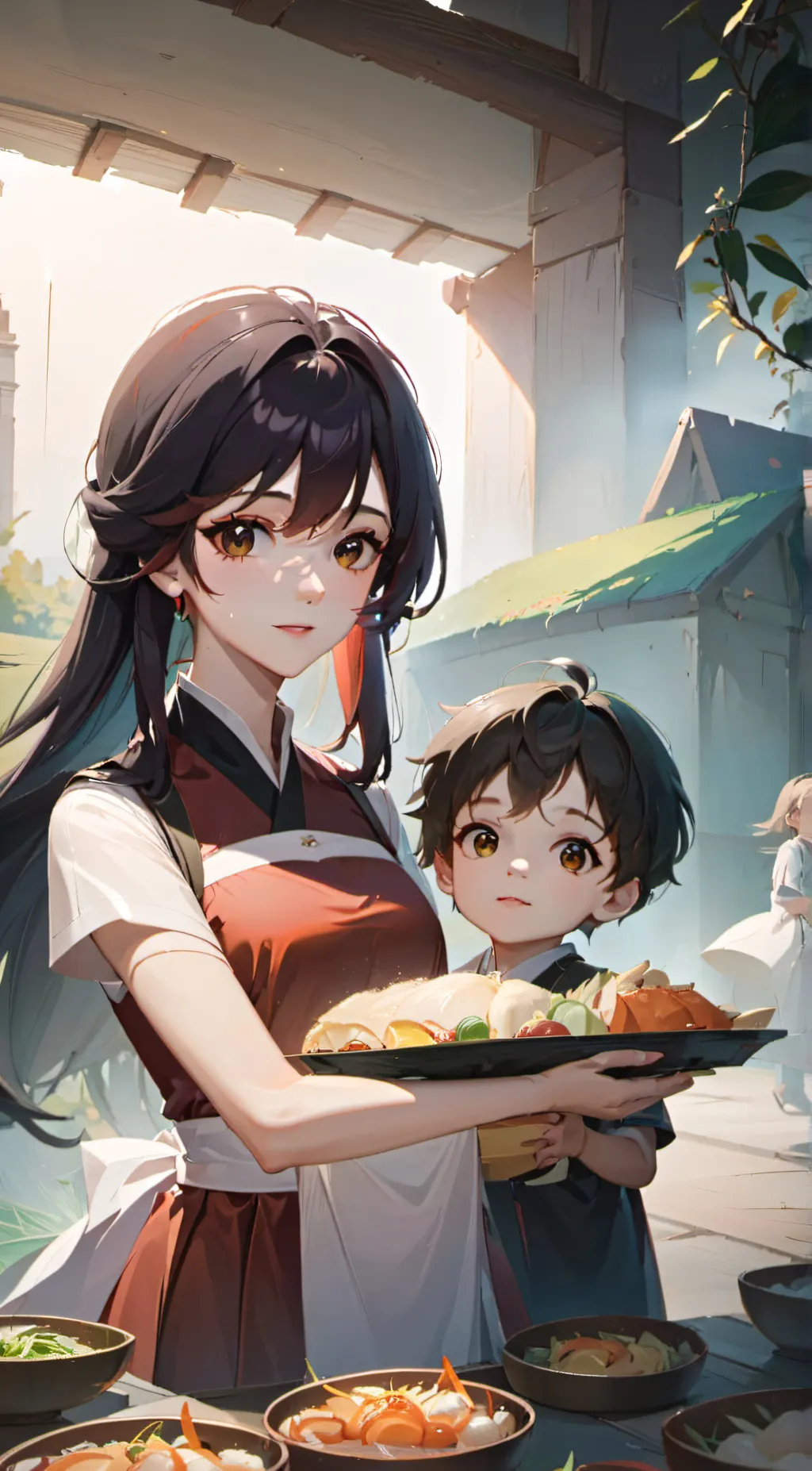 ai character: your mom background