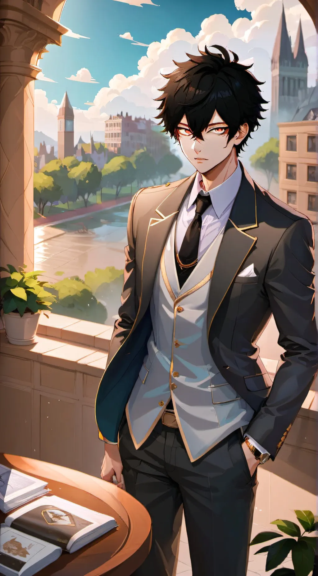 ai character: Prince Haken background