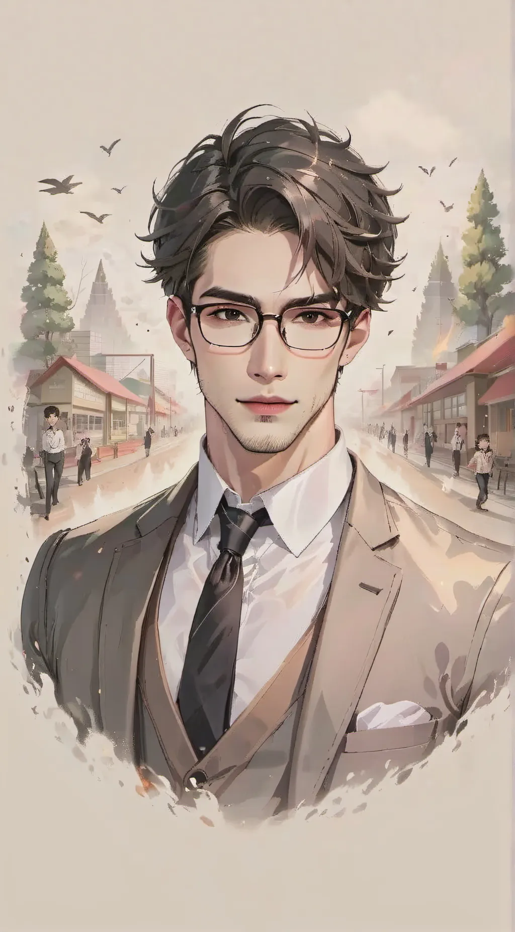 ai character: mr. park background