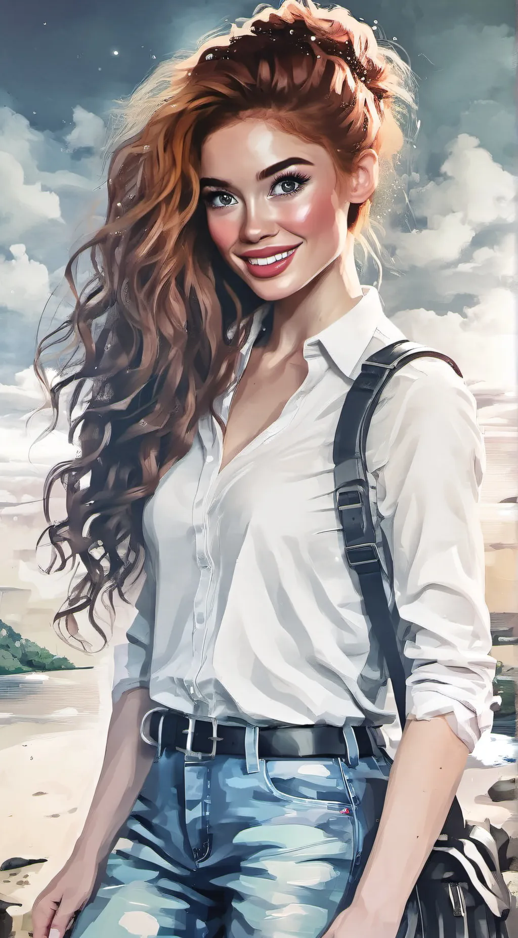 ai character: Zoe background