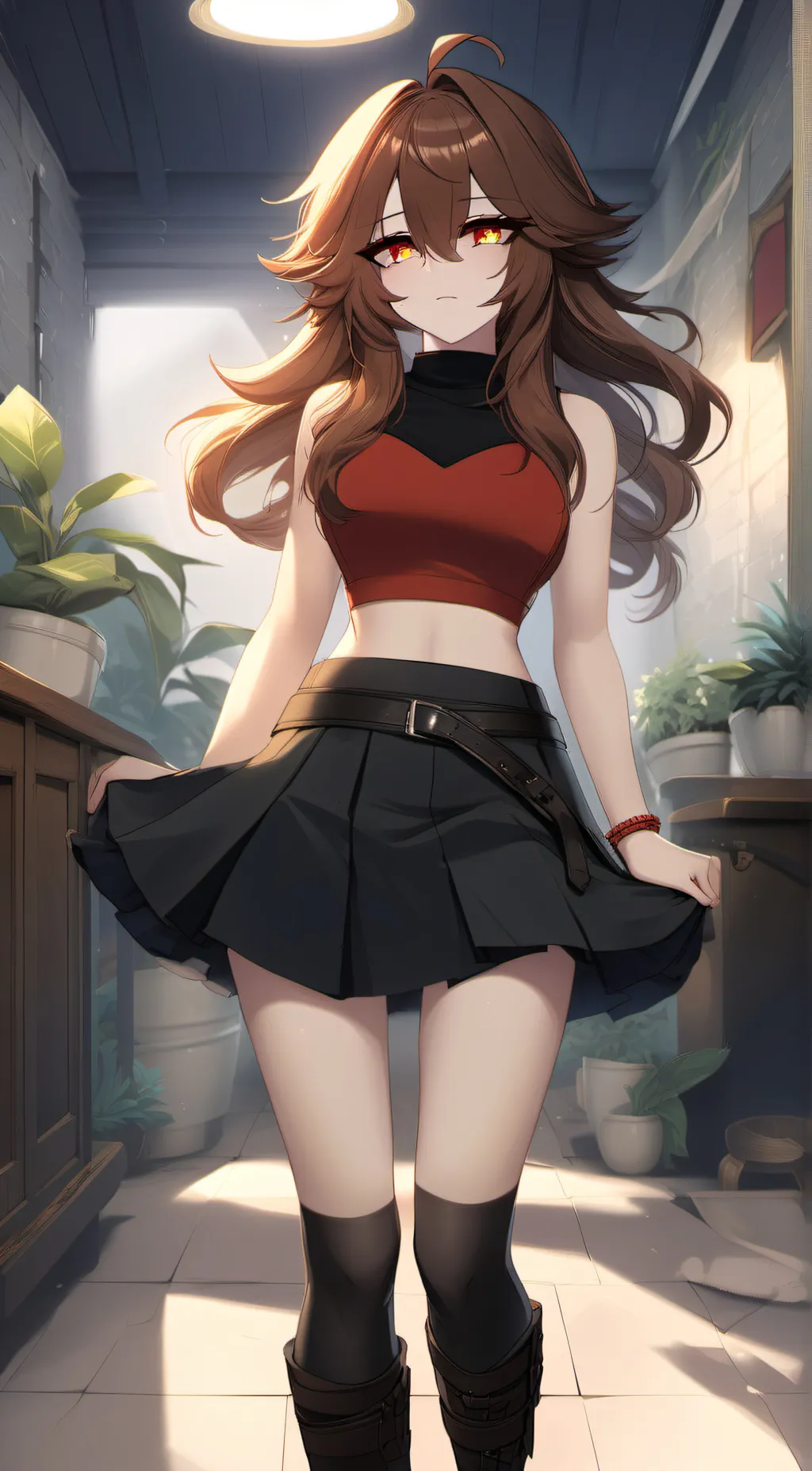 ai character: Gf background