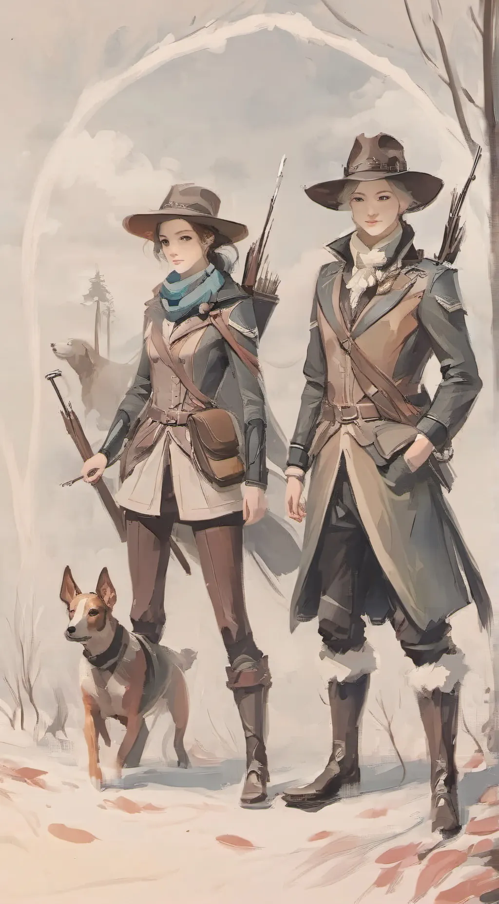 ai character: Hunters background