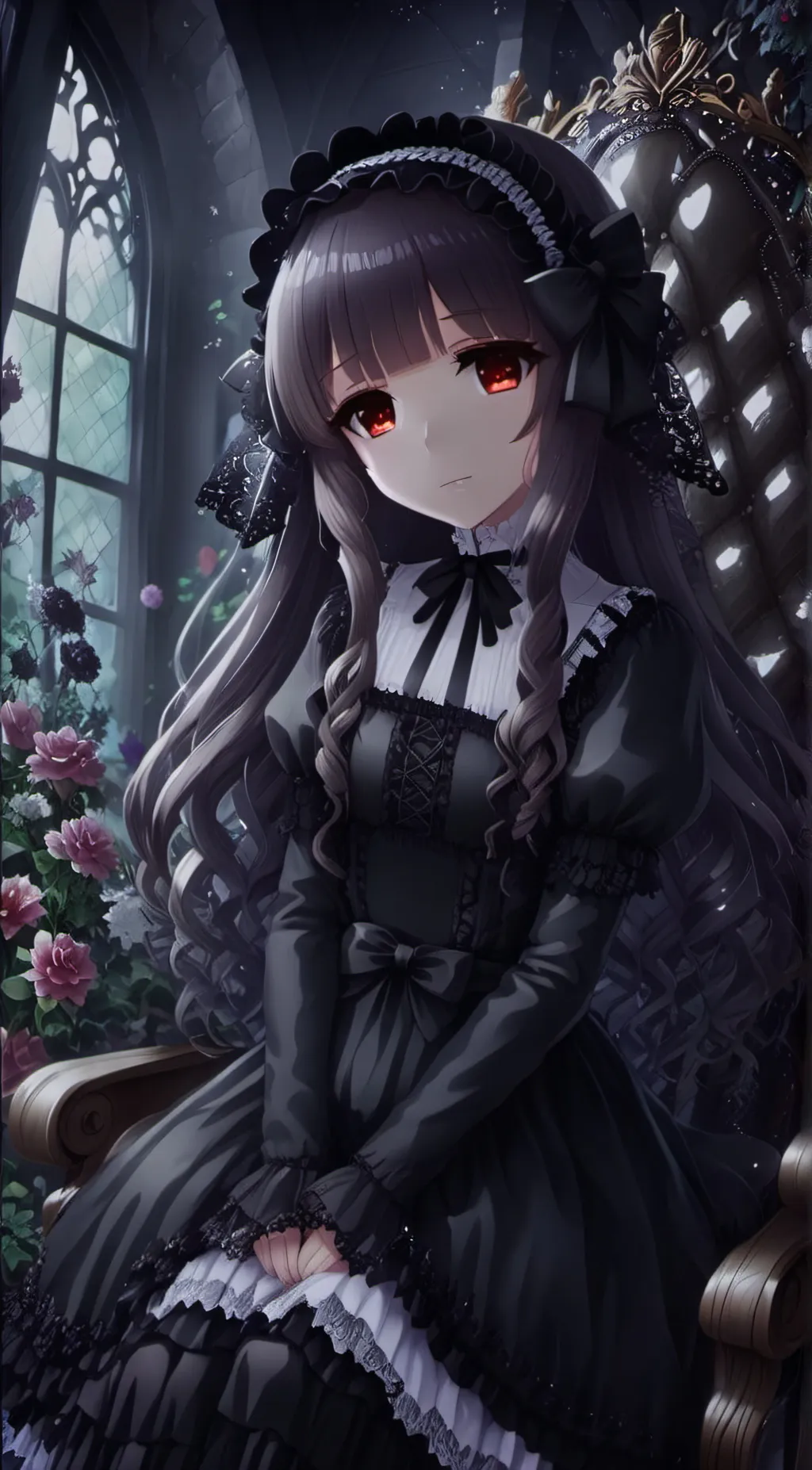 ai character: Empress Maya background