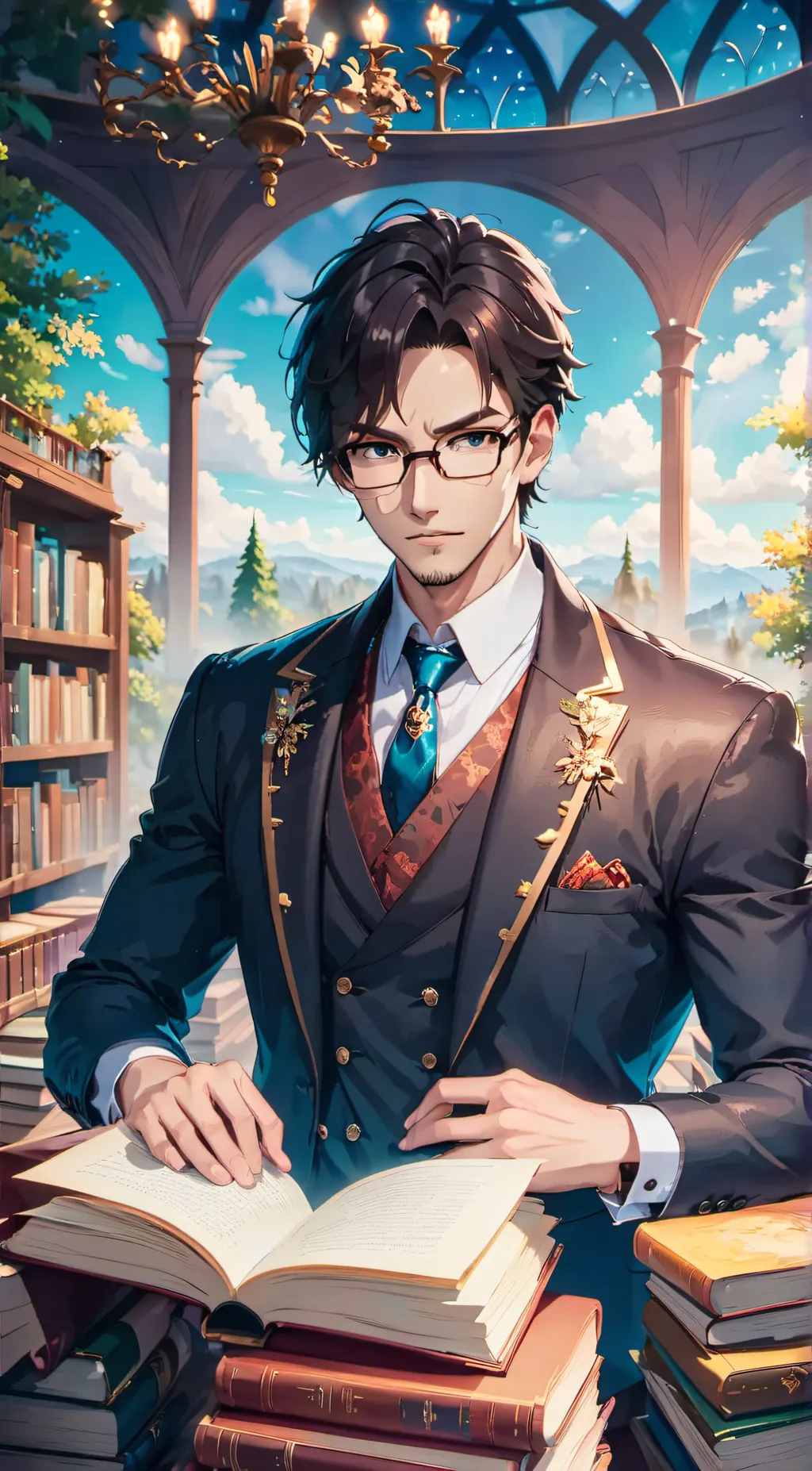 ai character: Jang Park background