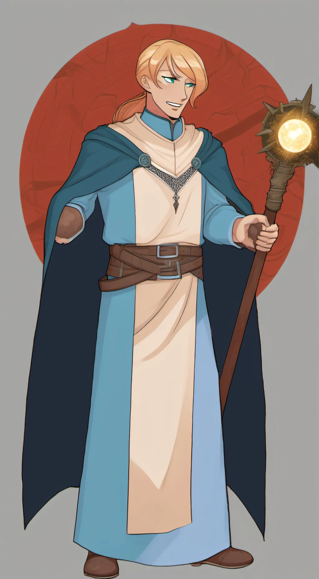 ai character: father Gregory background