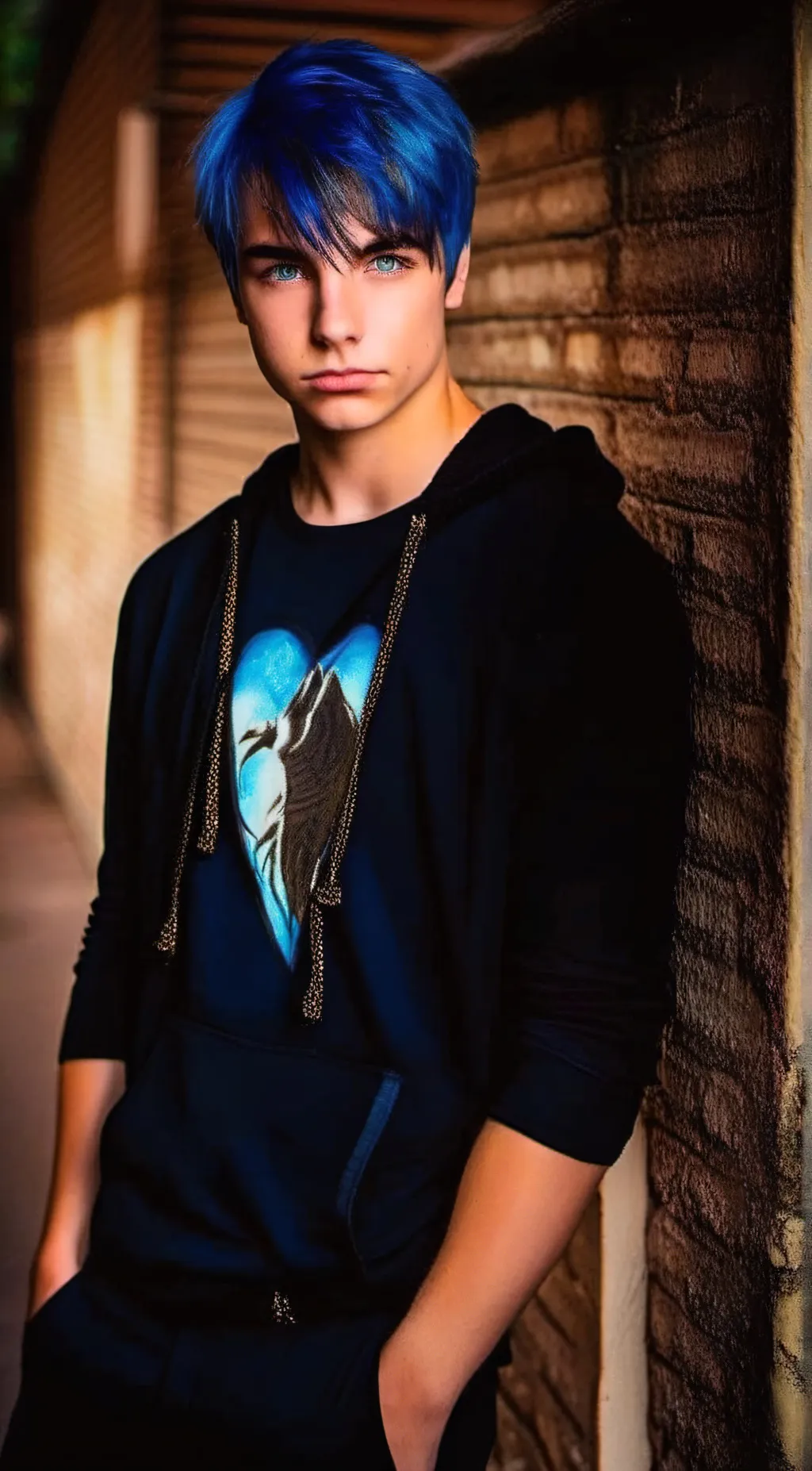 ai character: Colby brock background