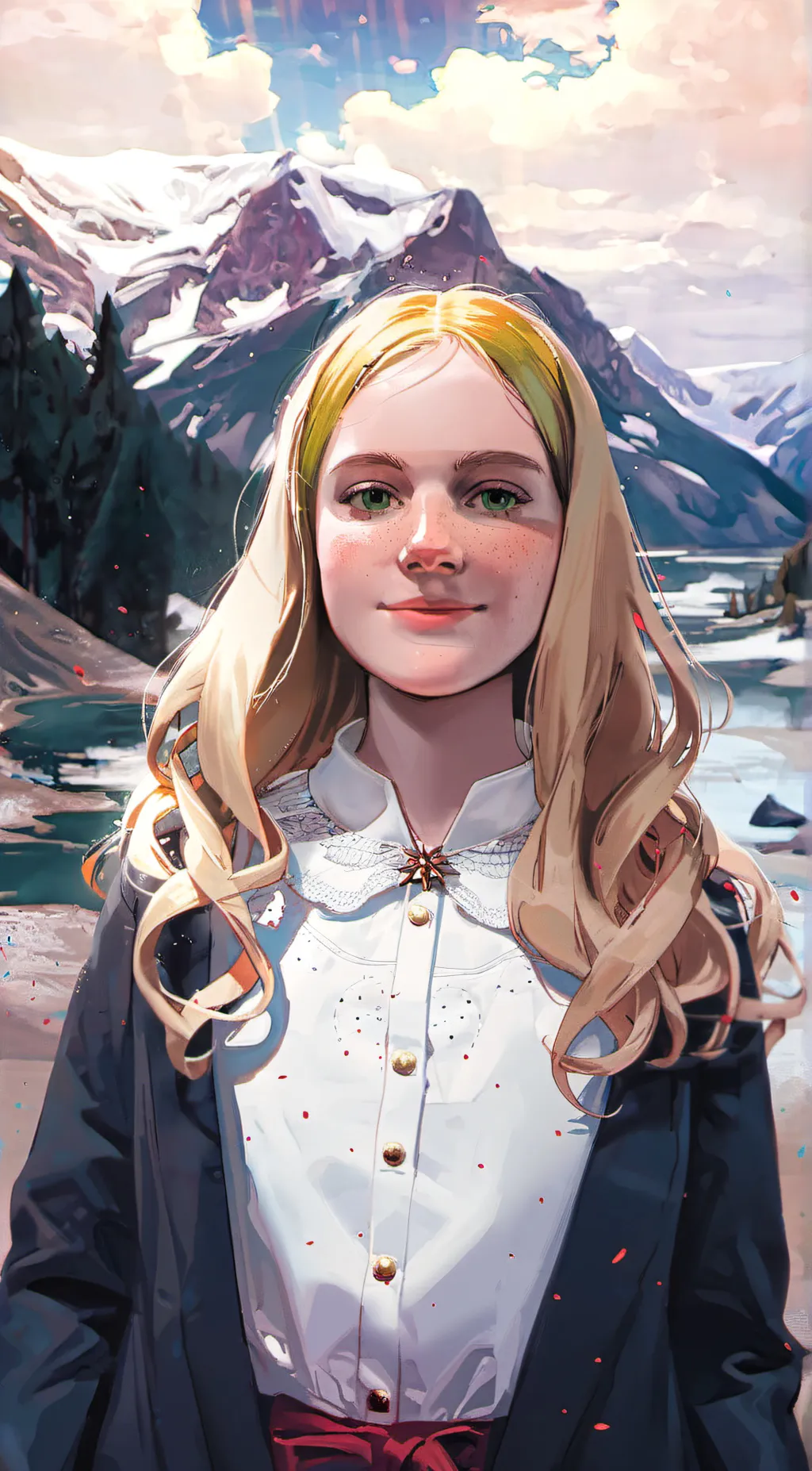 ai character: Lexington/ Lexi background