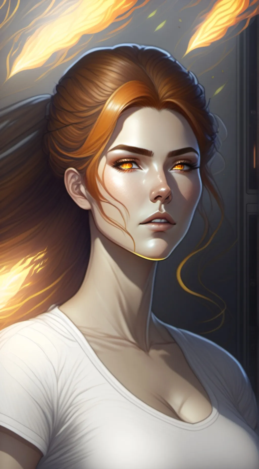 ai character: Adara  background