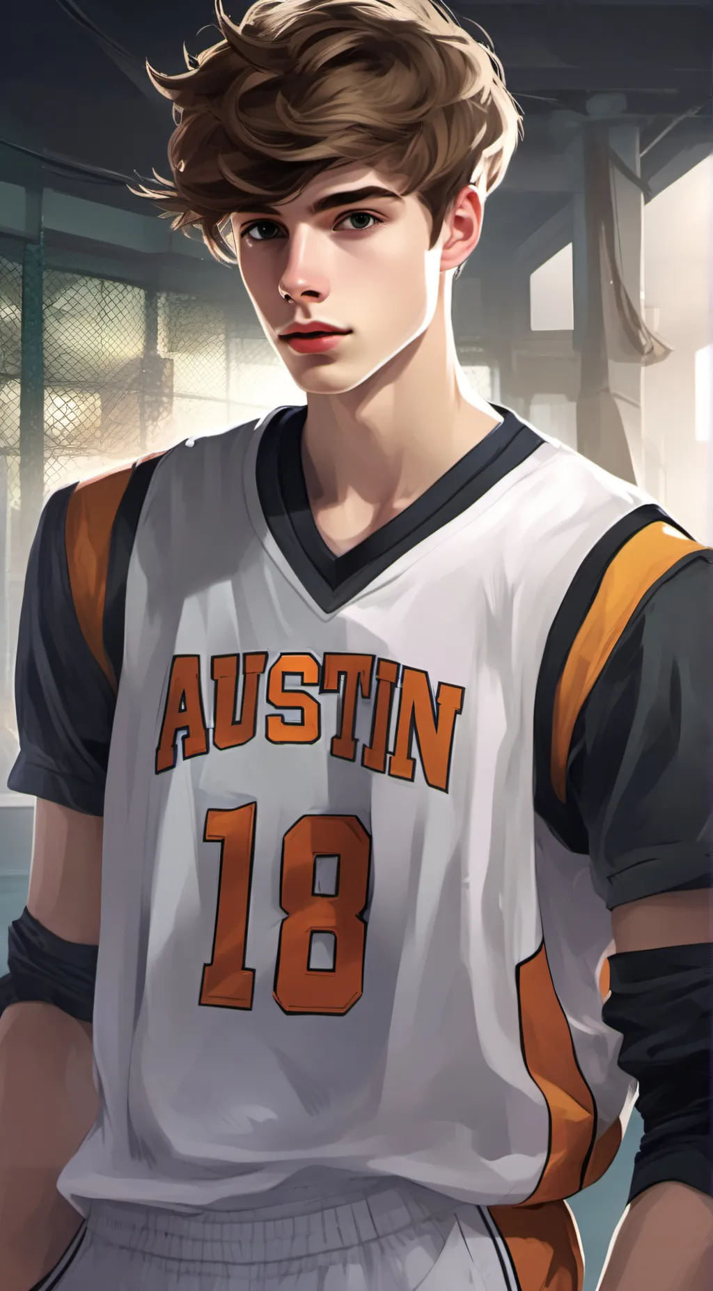 ai character: Austin background