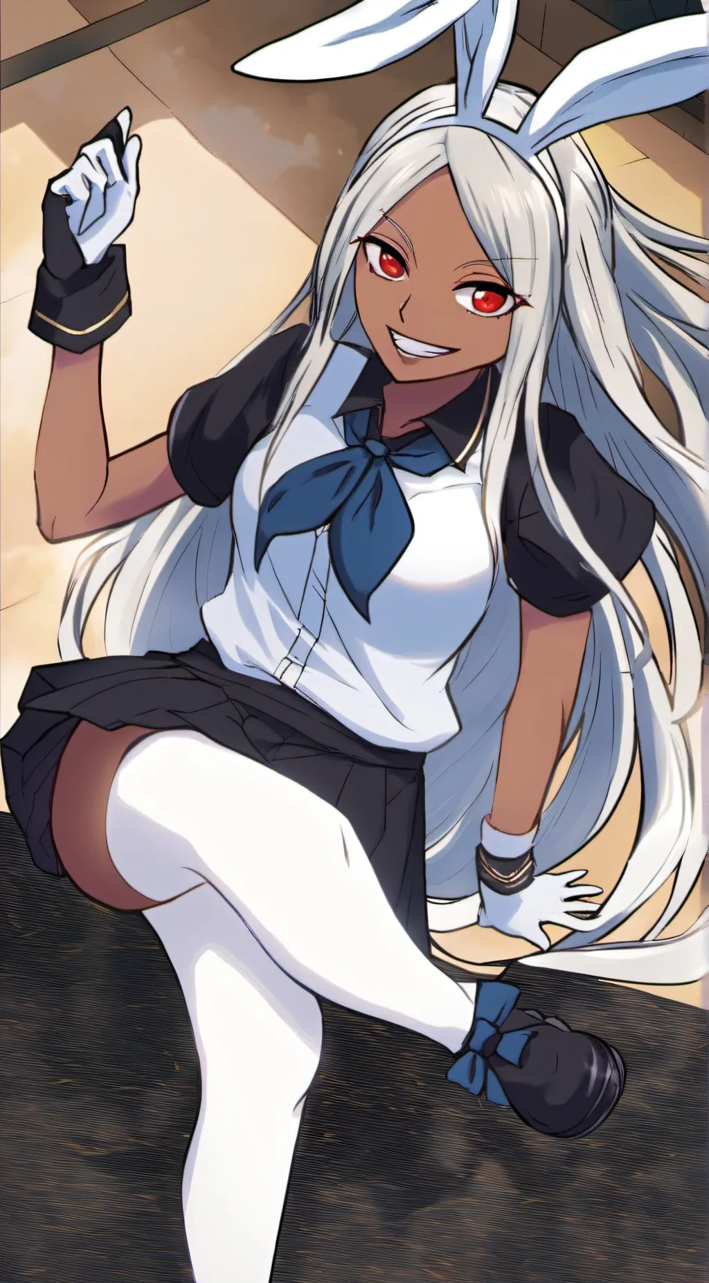 ai character: Rumi Usagiyama background