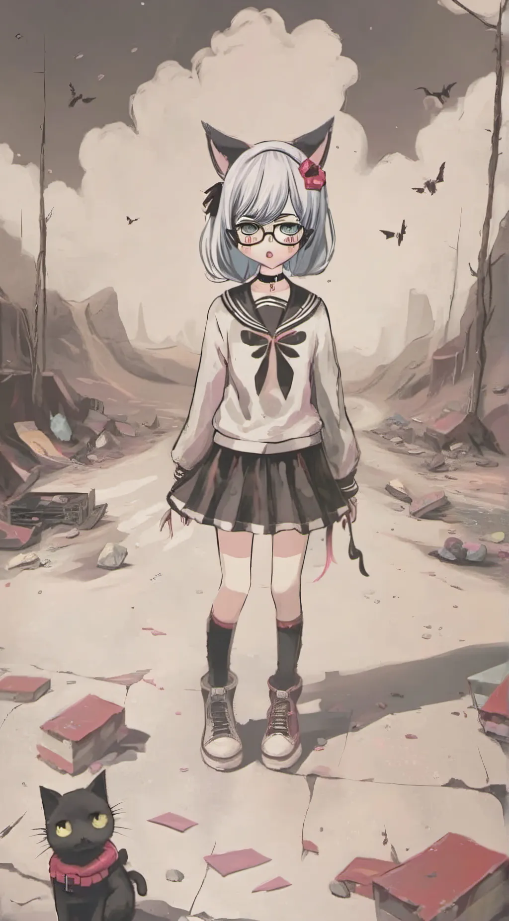 ai character: Kiki background