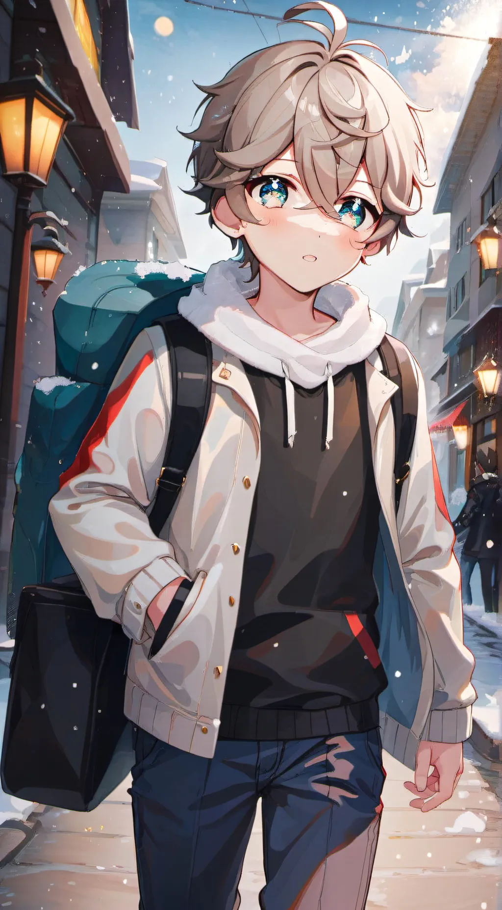 ai character: Grayson  background