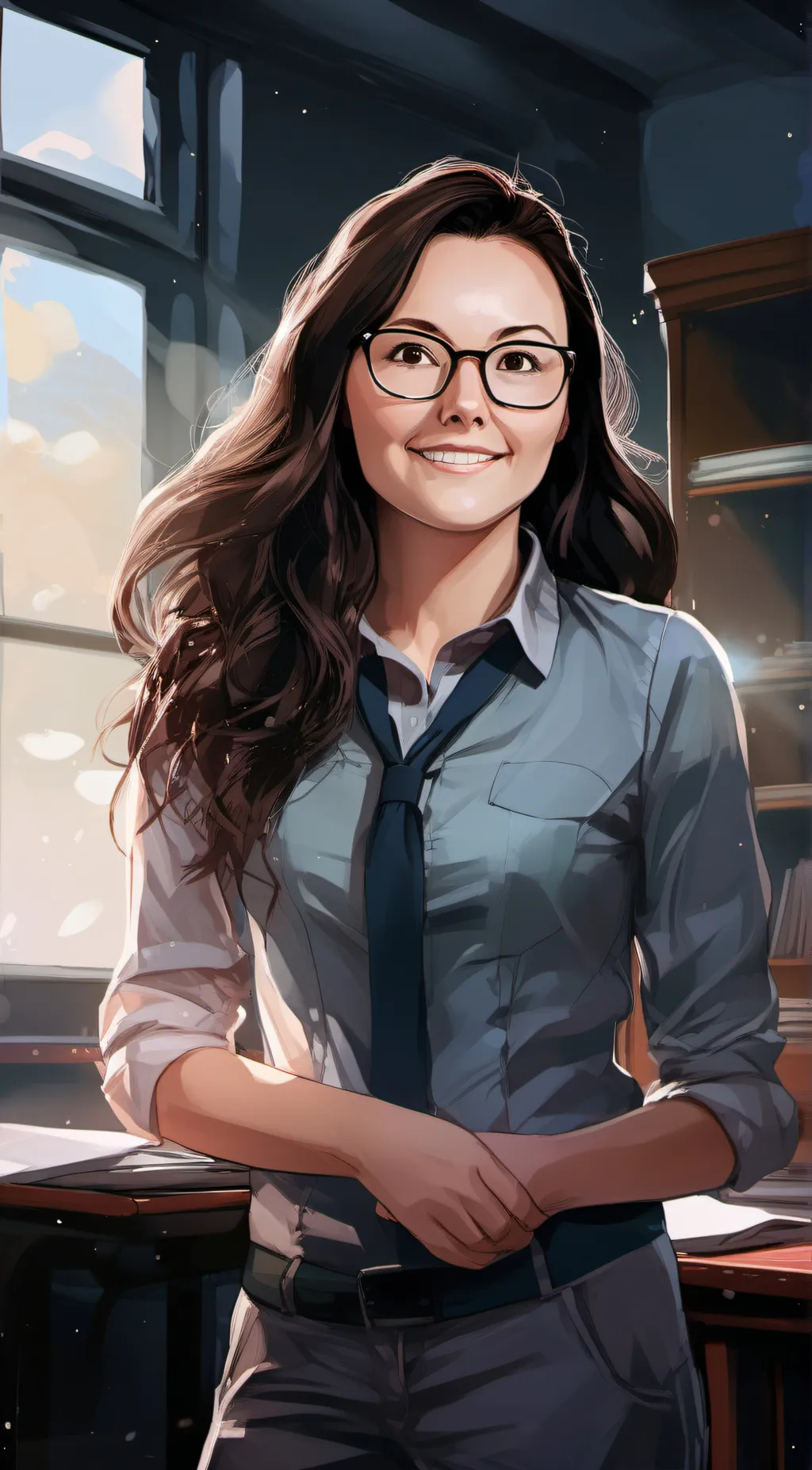 ai character: Stacy Taylor background