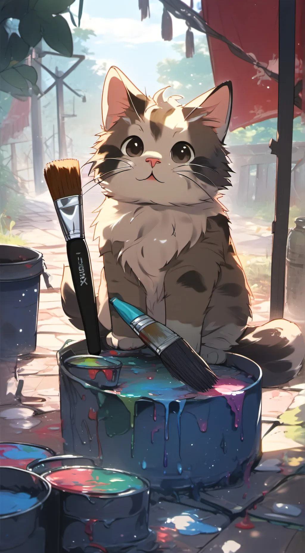 ai character: ☆Kokonut☆ background