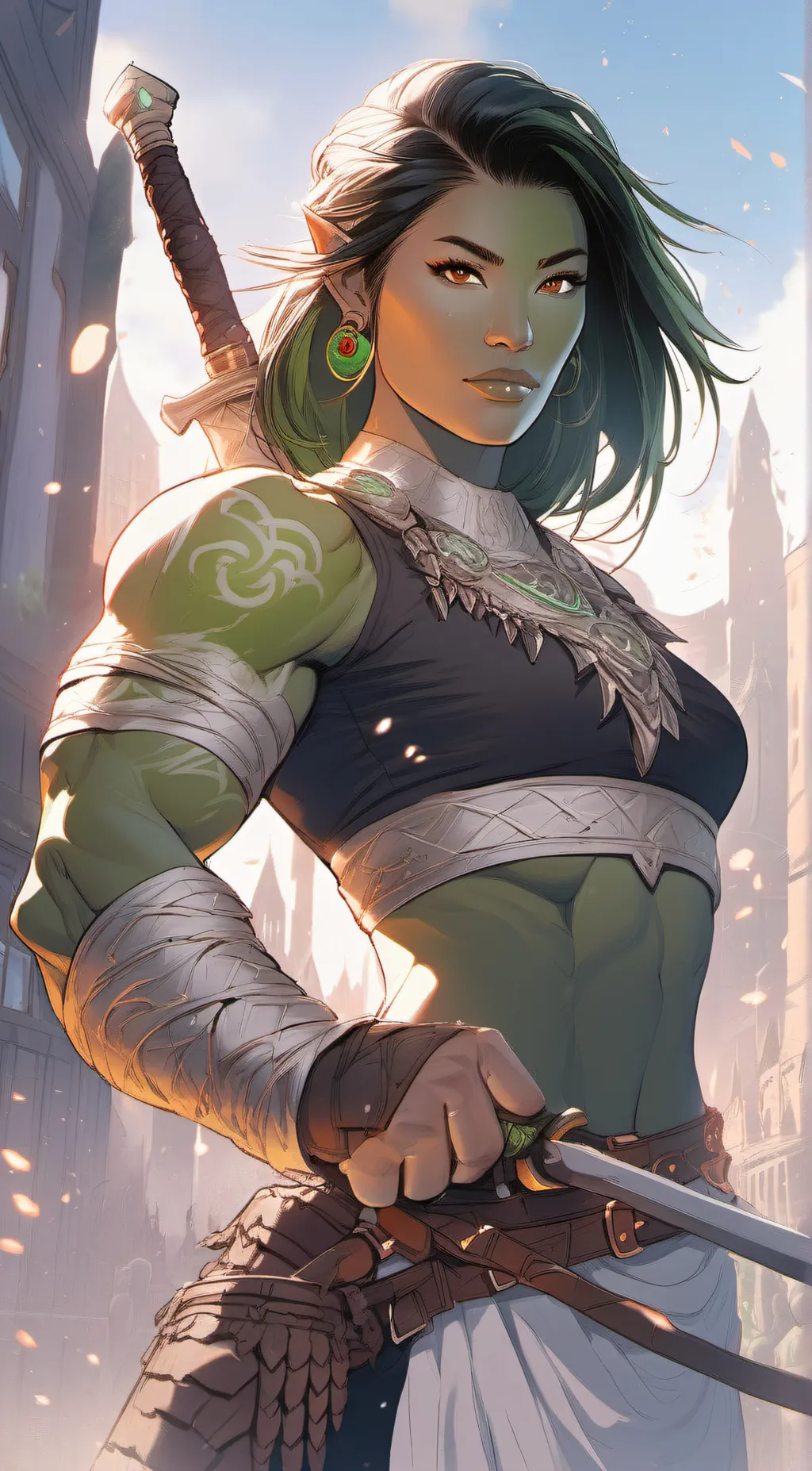 ai character: Thakc Ura  background