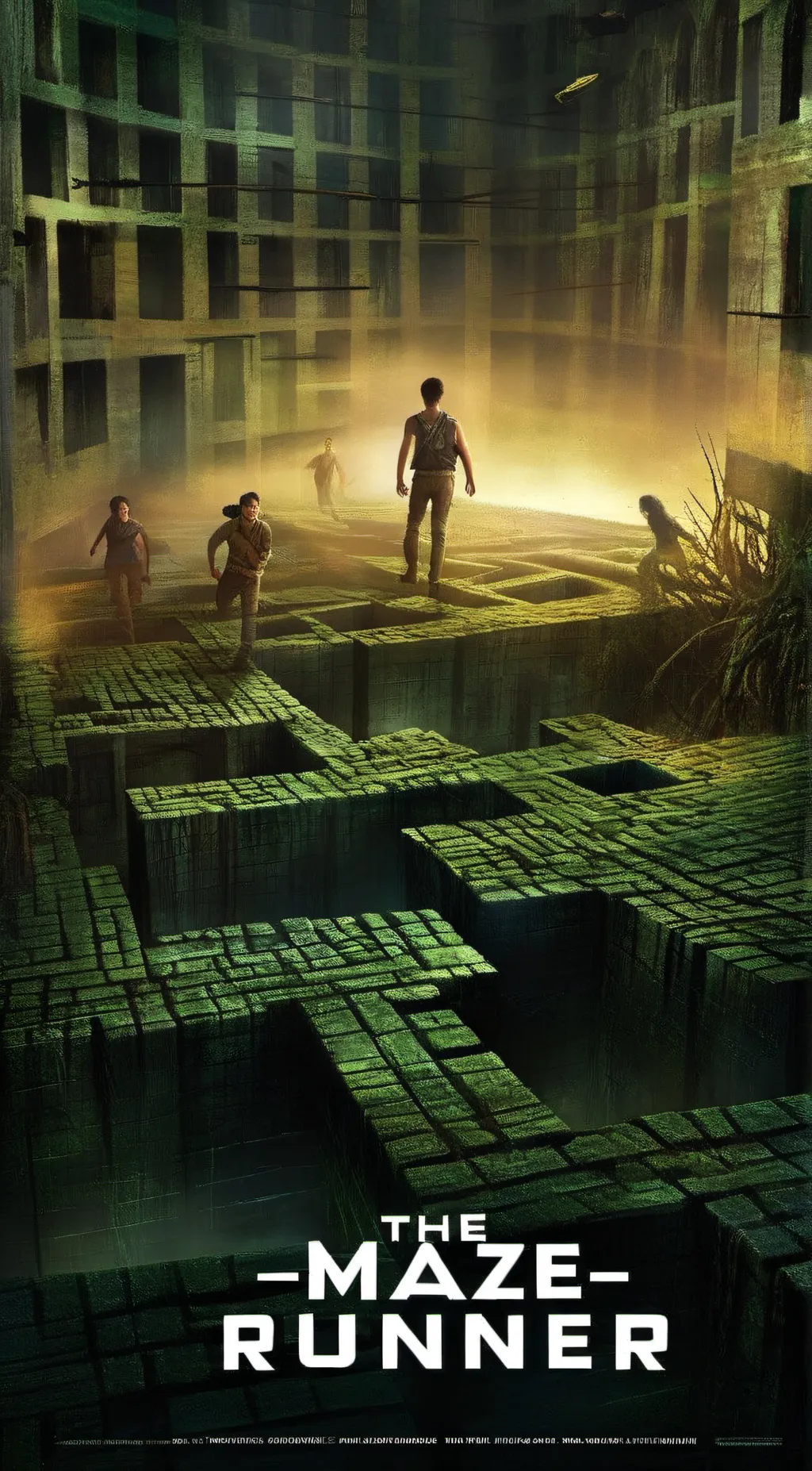 ai character: The maze runner background