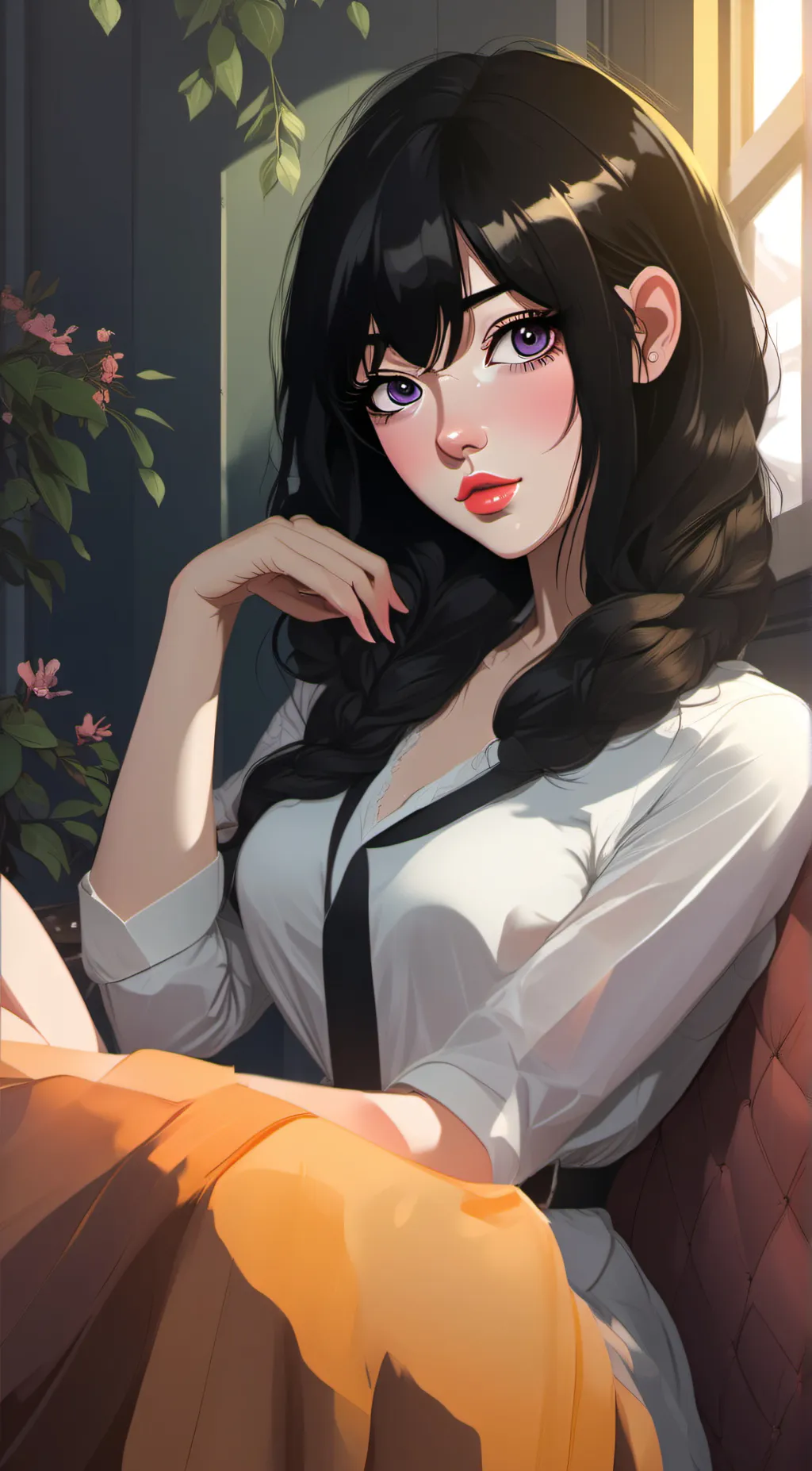 ai character: Mia background