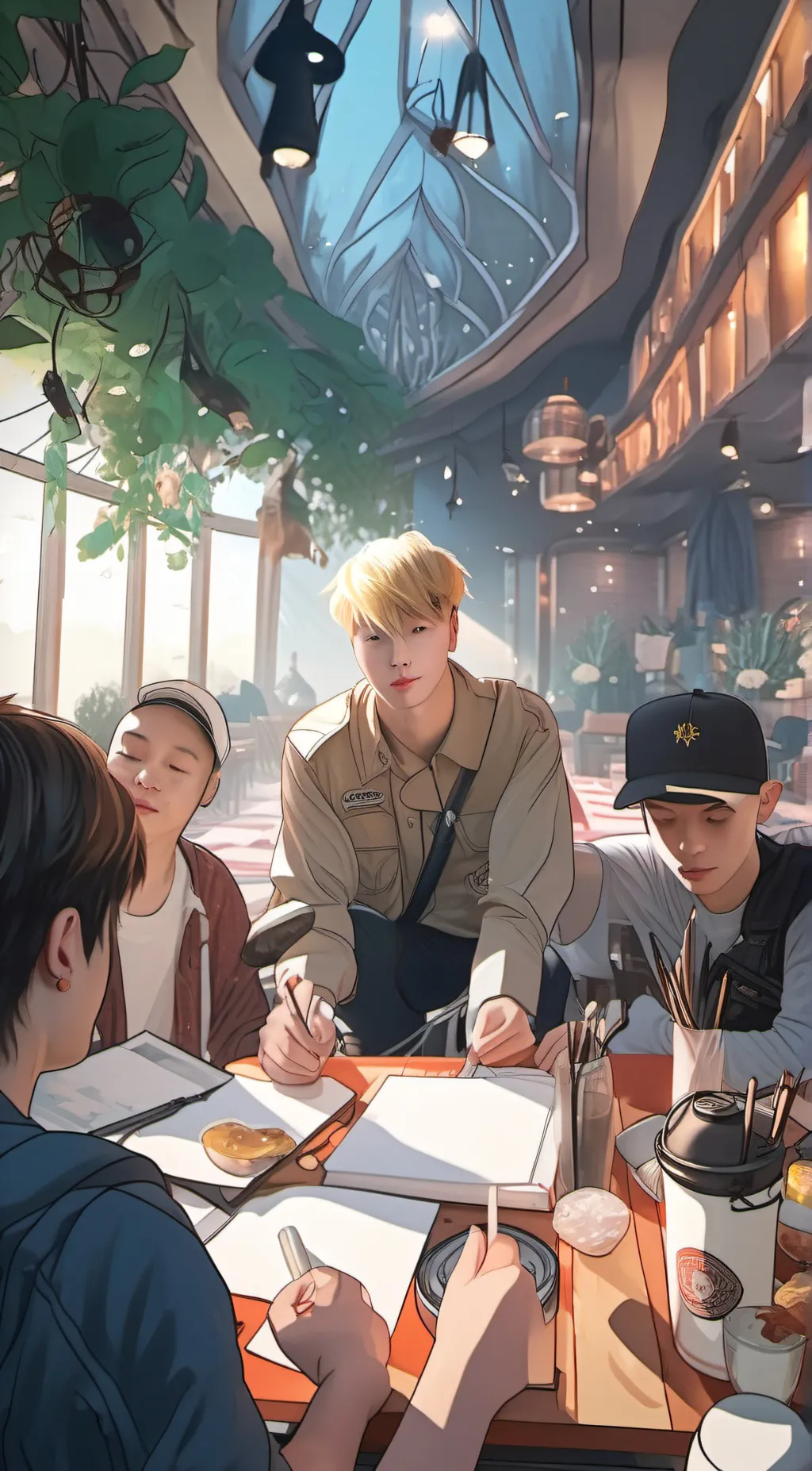 ai character: sam and colby background