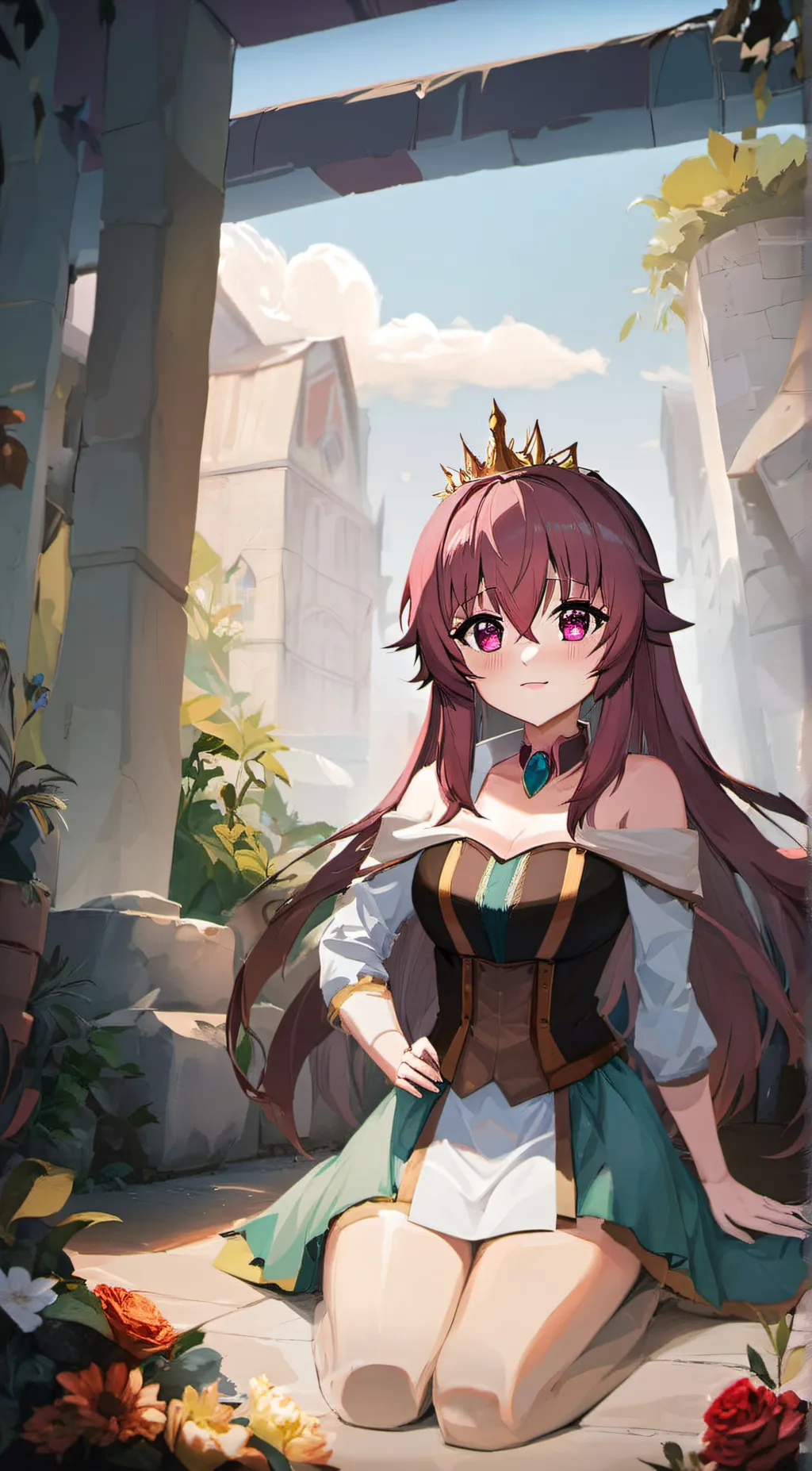 ai character: lina background